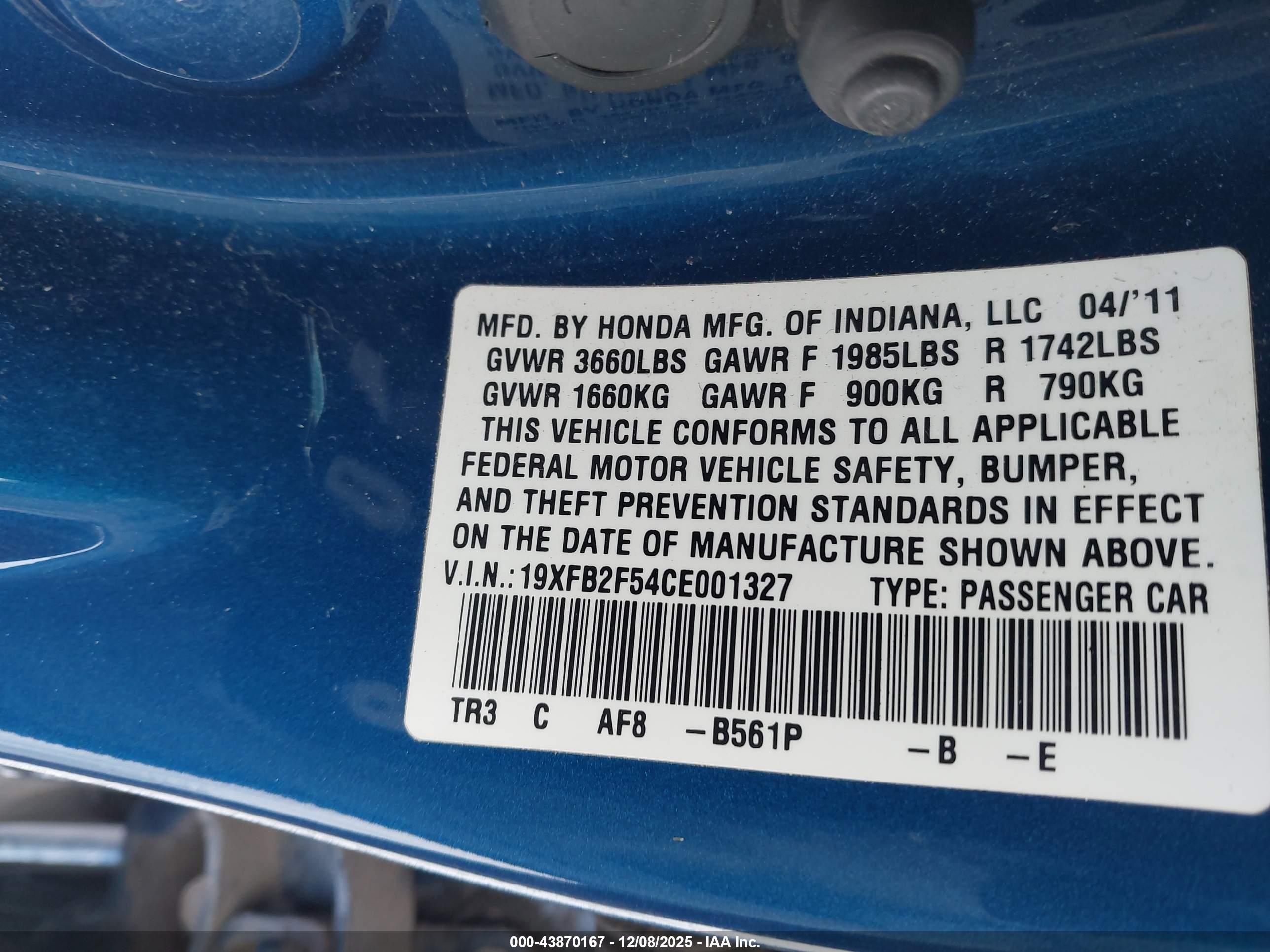 HONDA CIVIC image 9