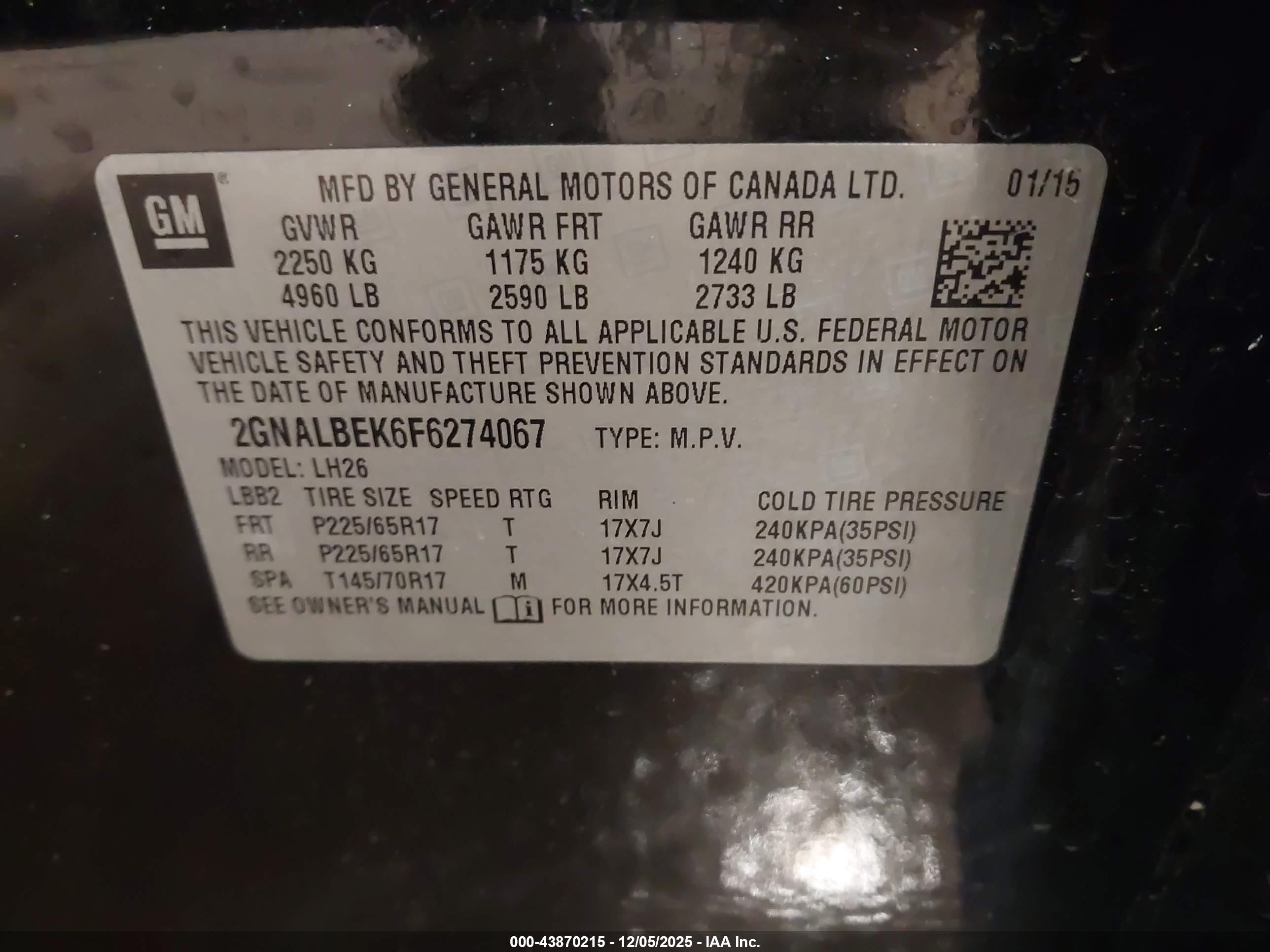 CHEVROLET EQUINOX image 9