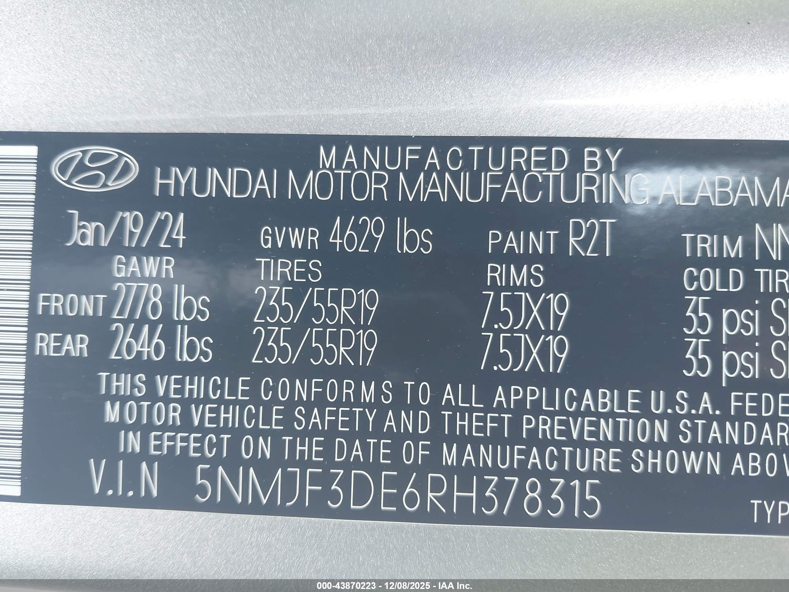 HYUNDAI TUCSON image 9