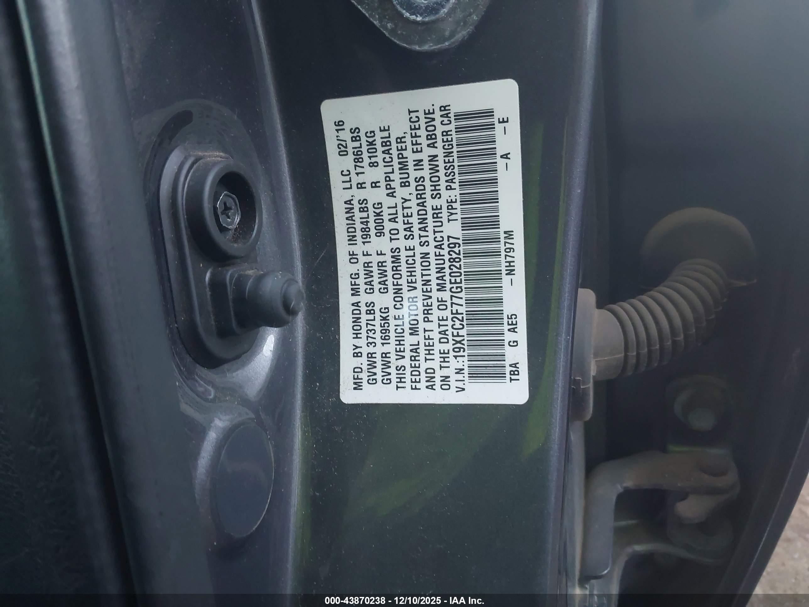 HONDA CIVIC image 9