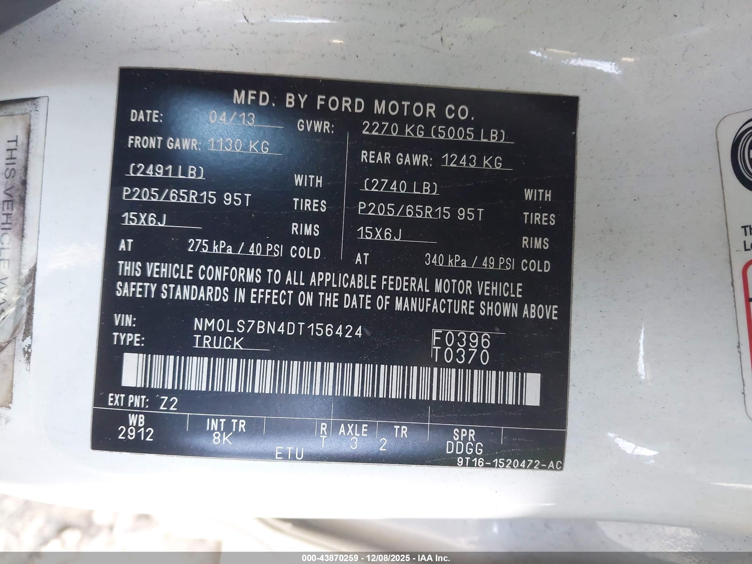 FORD TRANSIT image 9