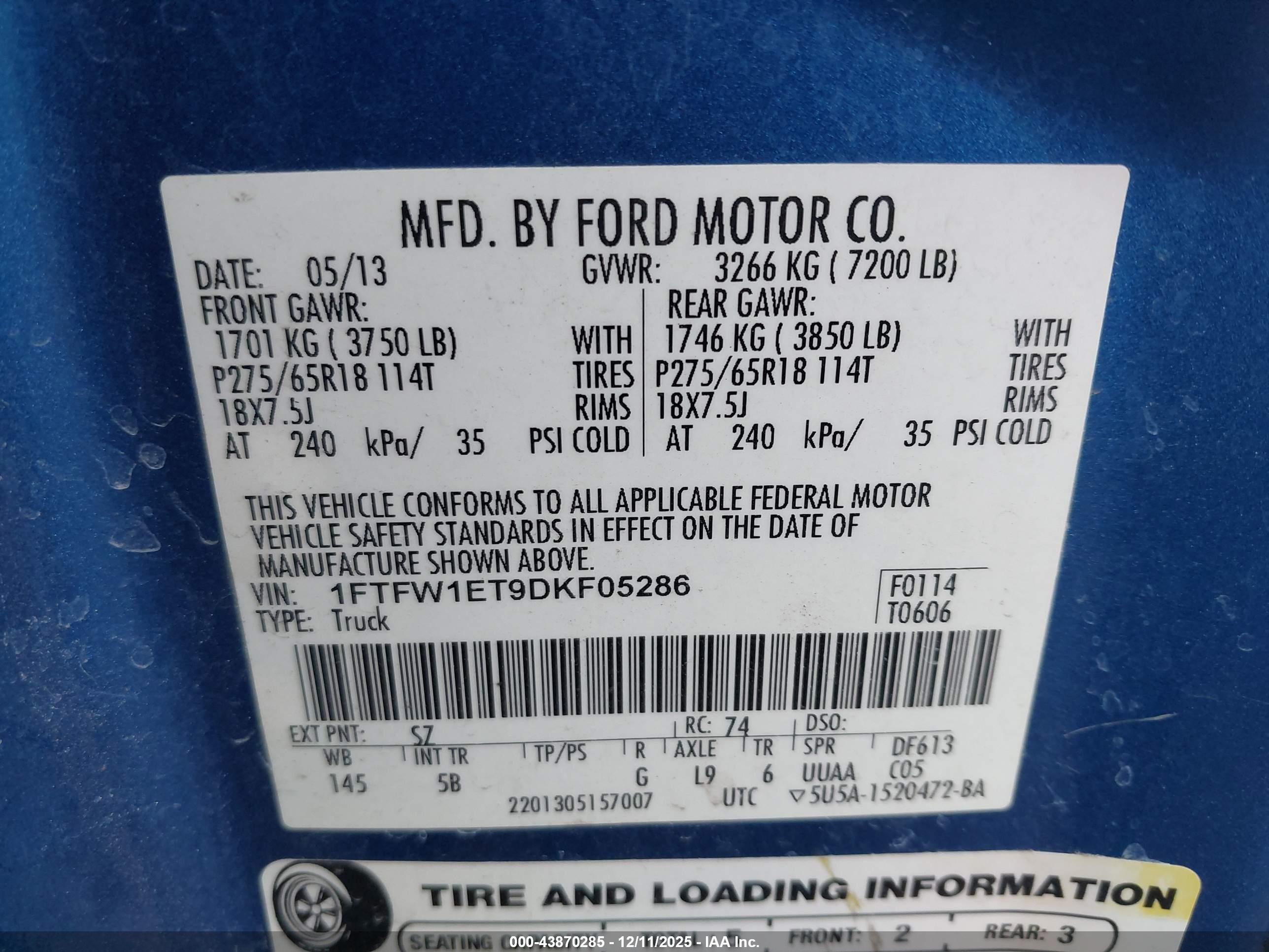 FORD F-150 image 9