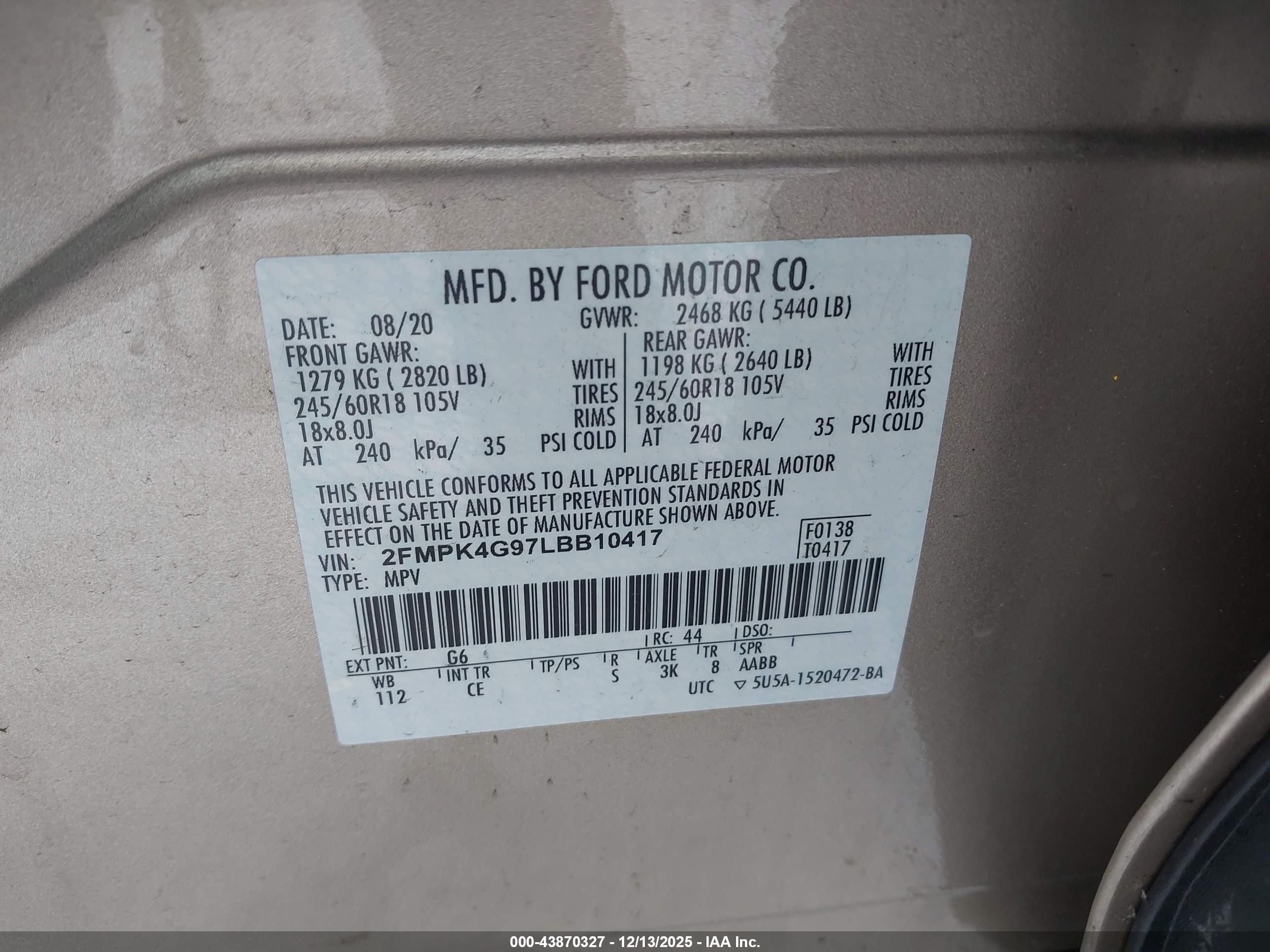FORD EDGE image 9