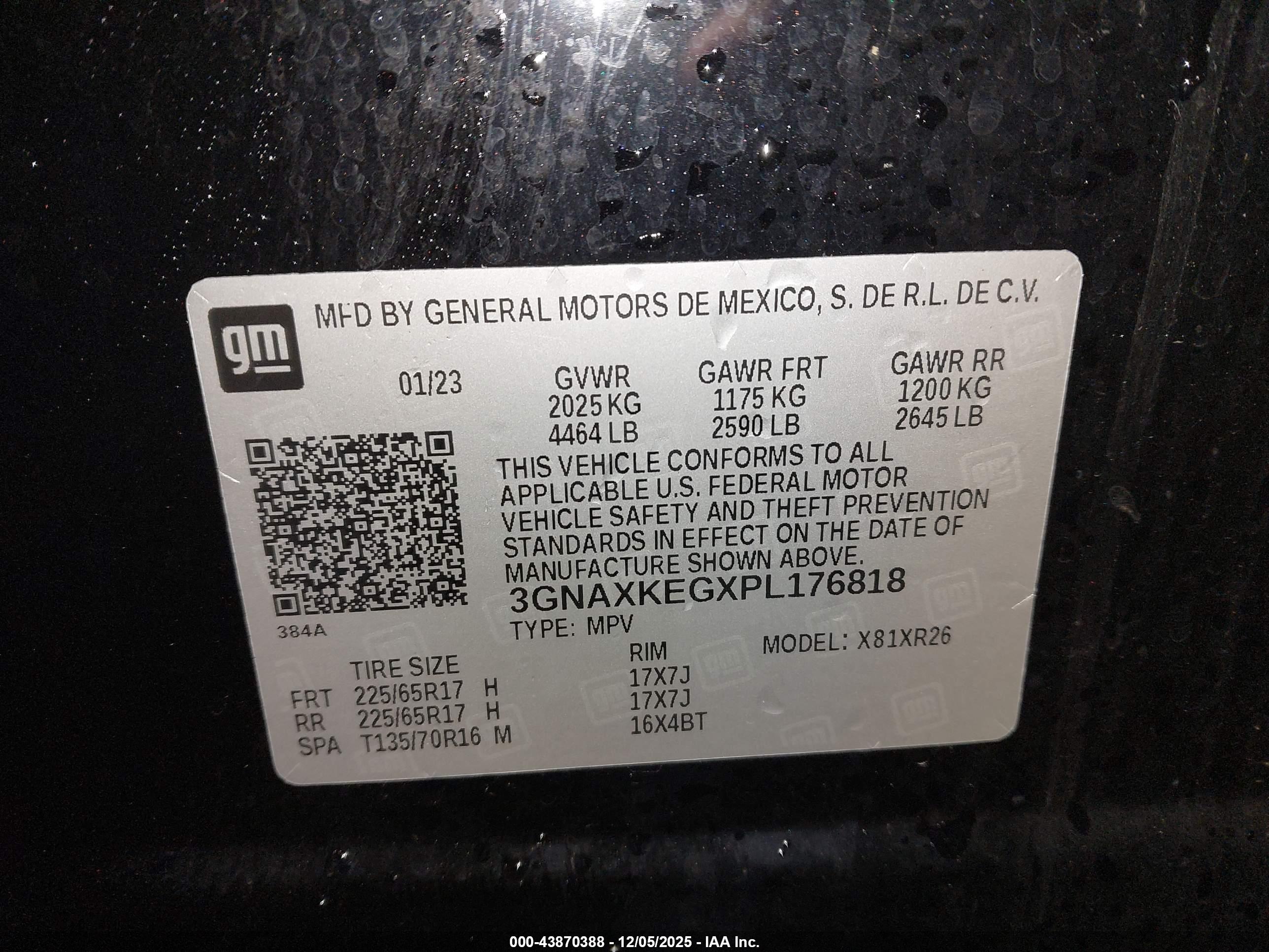 CHEVROLET EQUINOX image 9