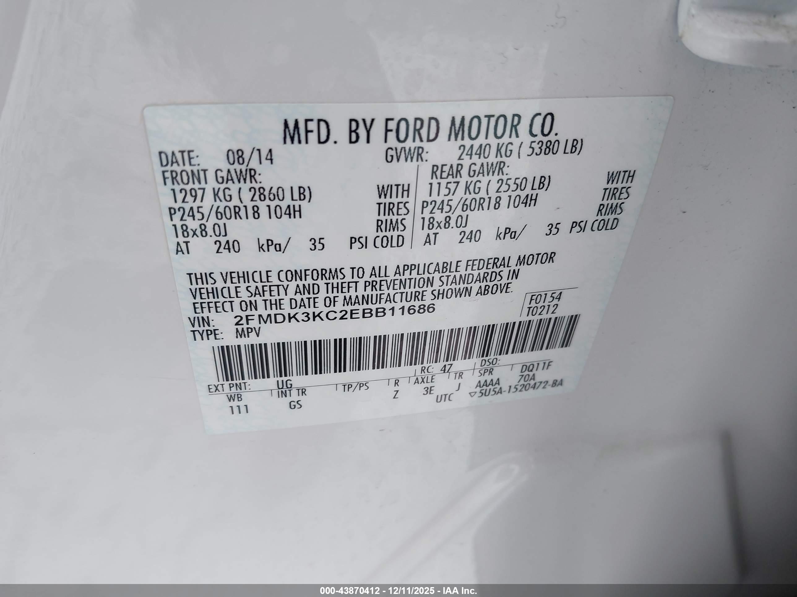 FORD EDGE image 9