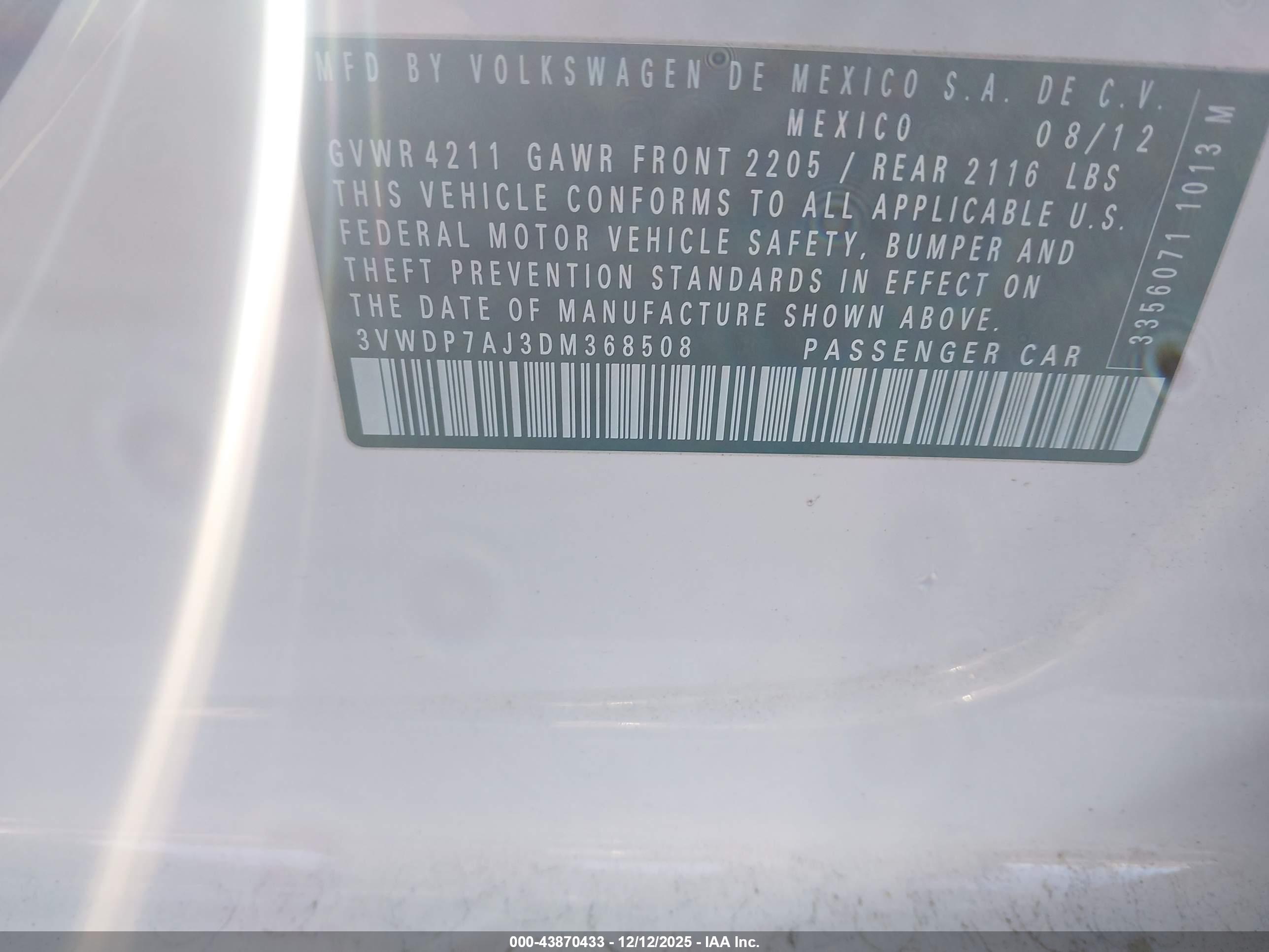 VOLKSWAGEN JETTA image 9