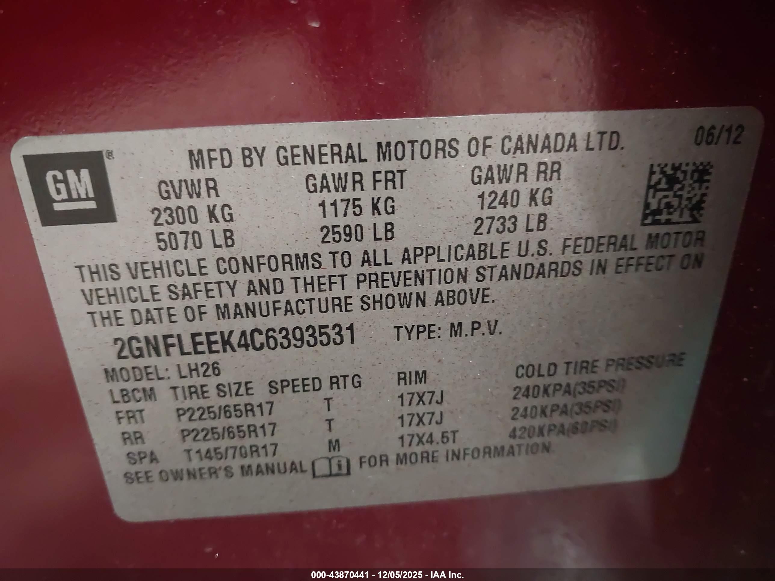 CHEVROLET EQUINOX image 9