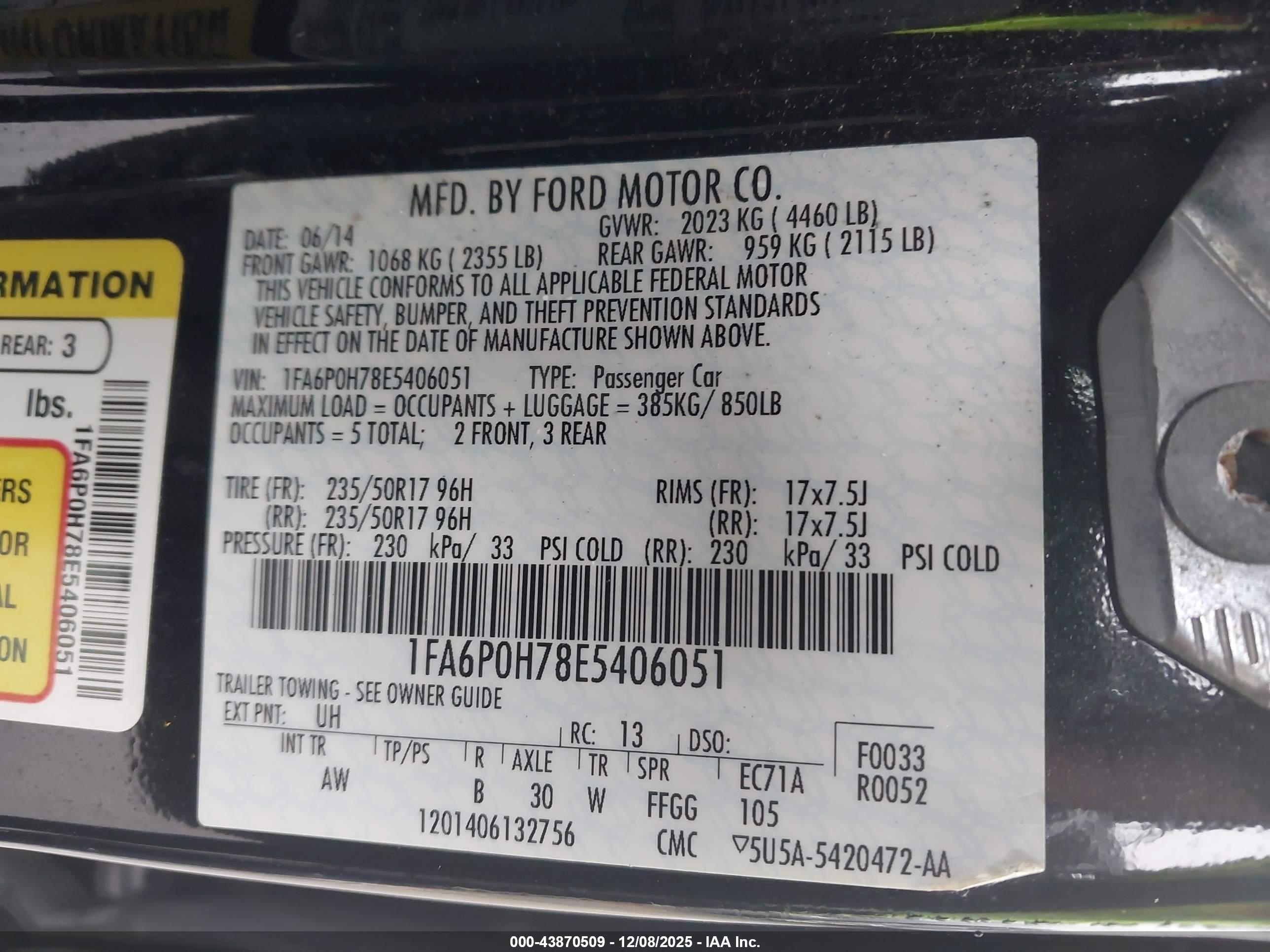 FORD FUSION image 9