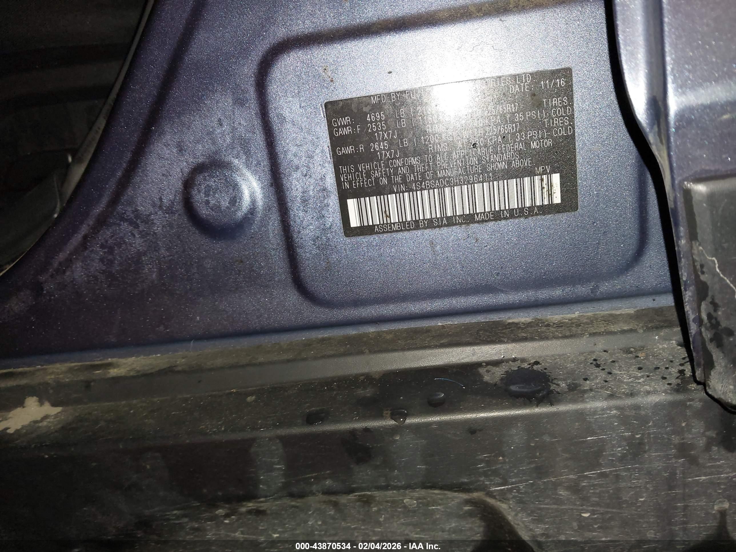 SUBARU OUTBACK image 9