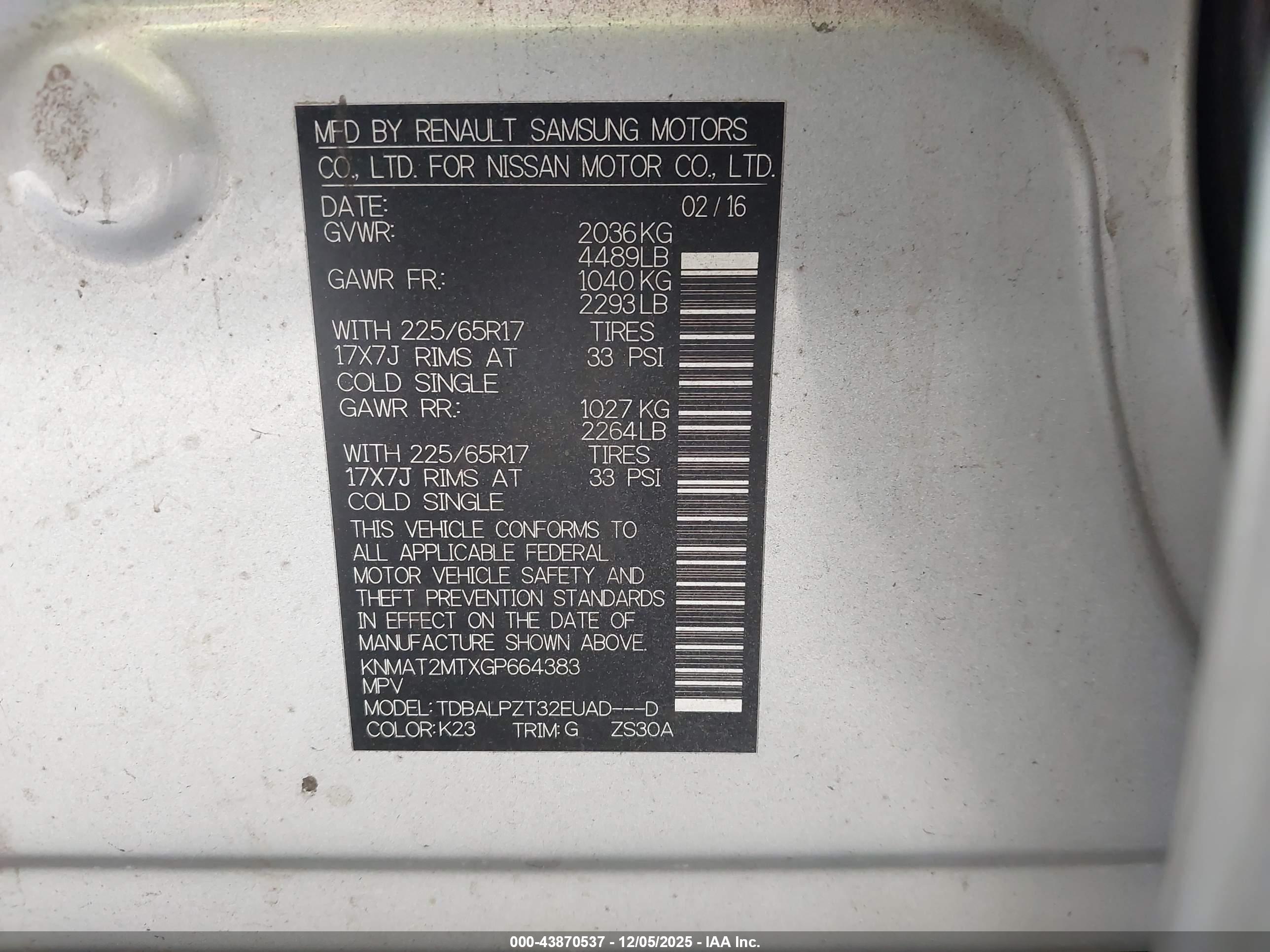 NISSAN ROGUE image 9