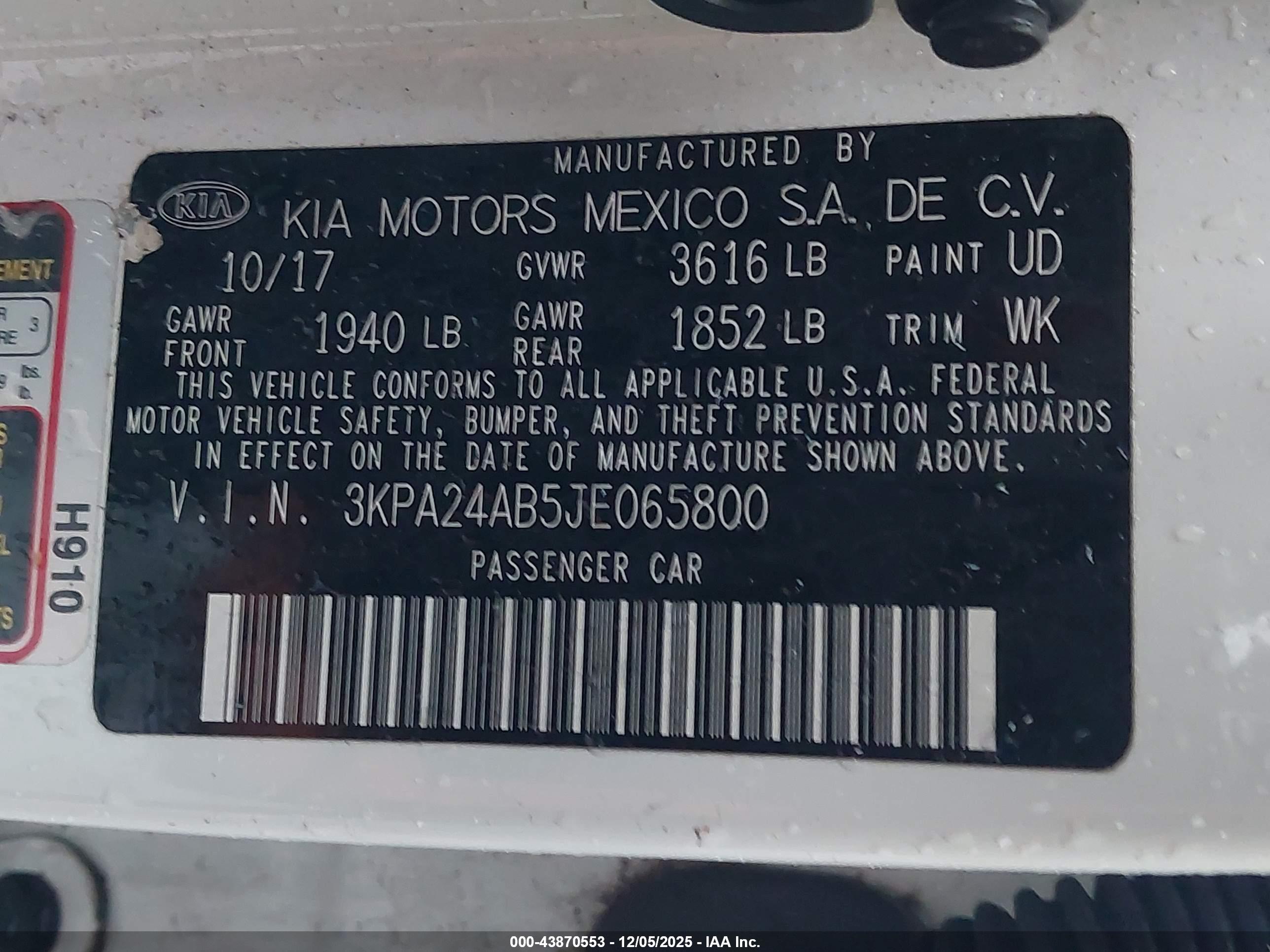 KIA RIO image 9