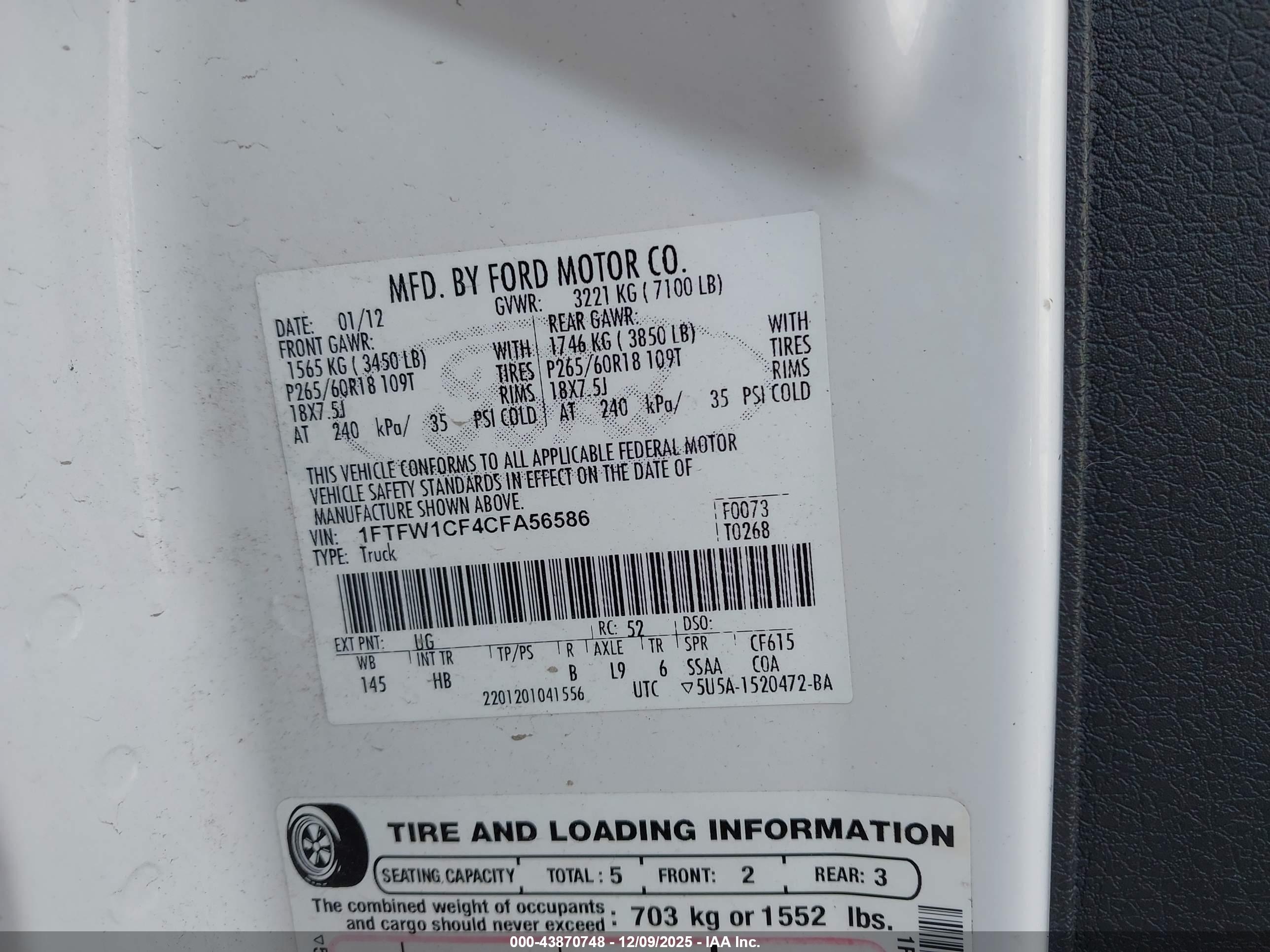 FORD F-150 image 9