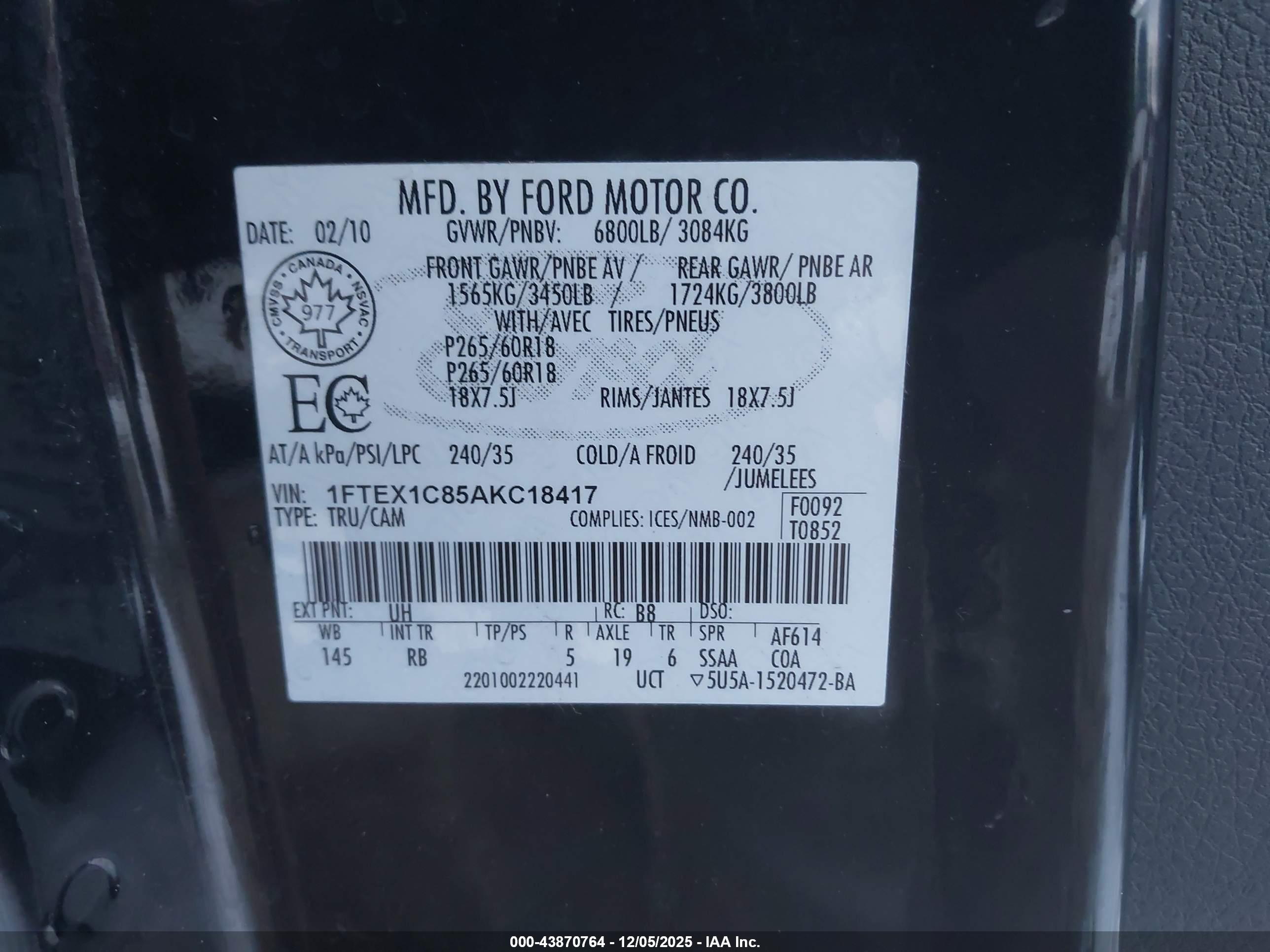 FORD F-150 image 9