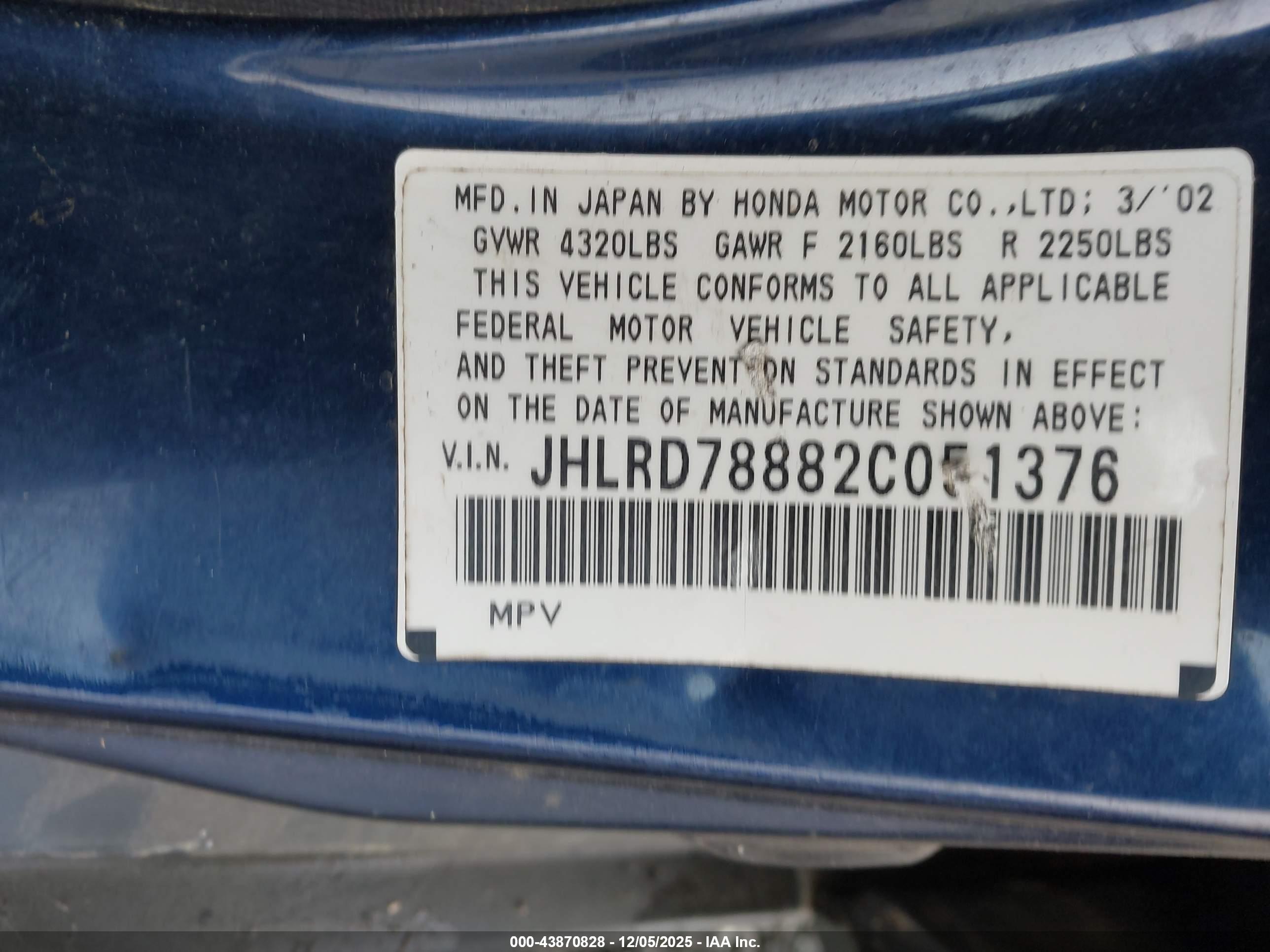 HONDA CR-V image 9