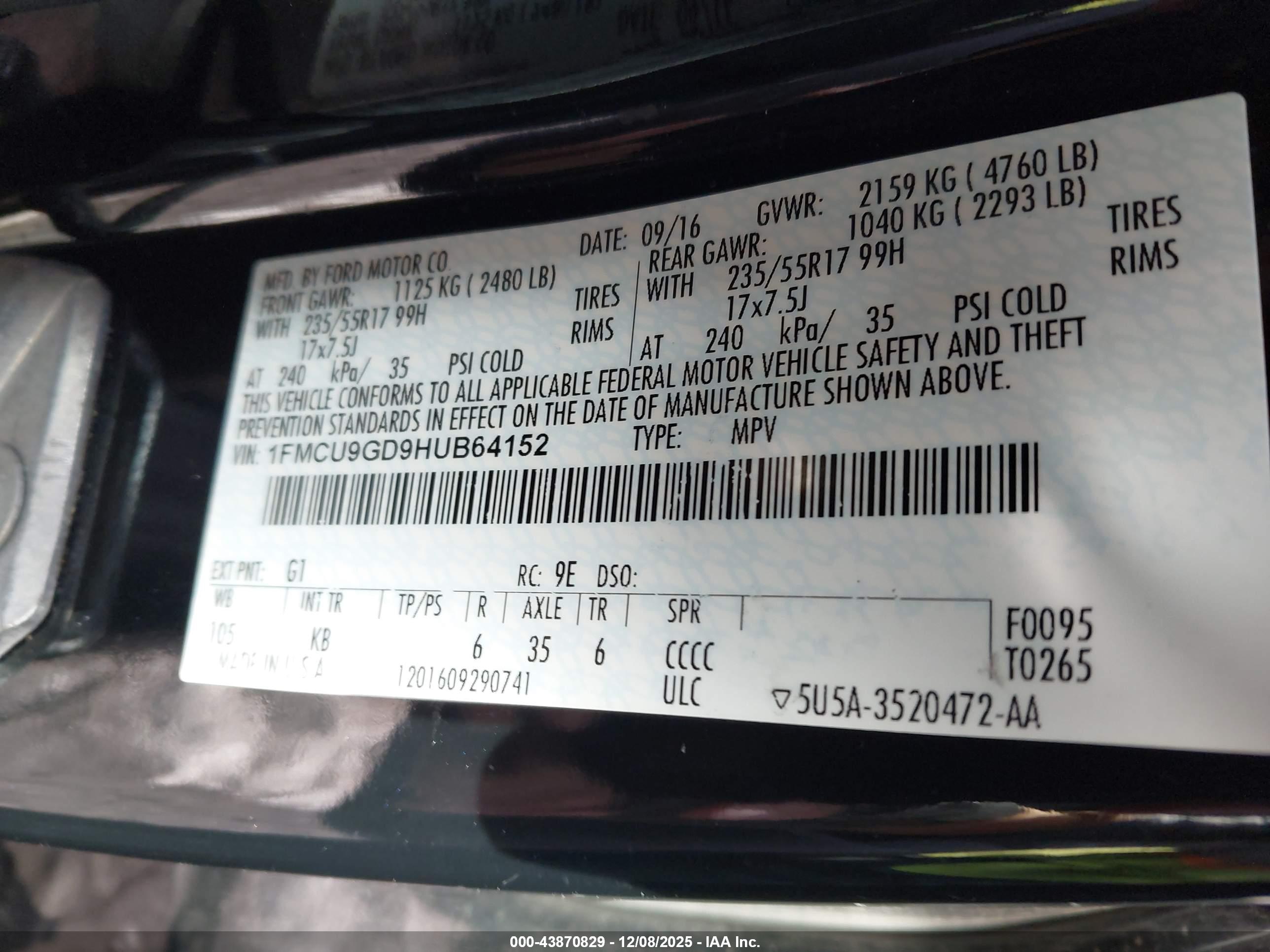 FORD ESCAPE image 9