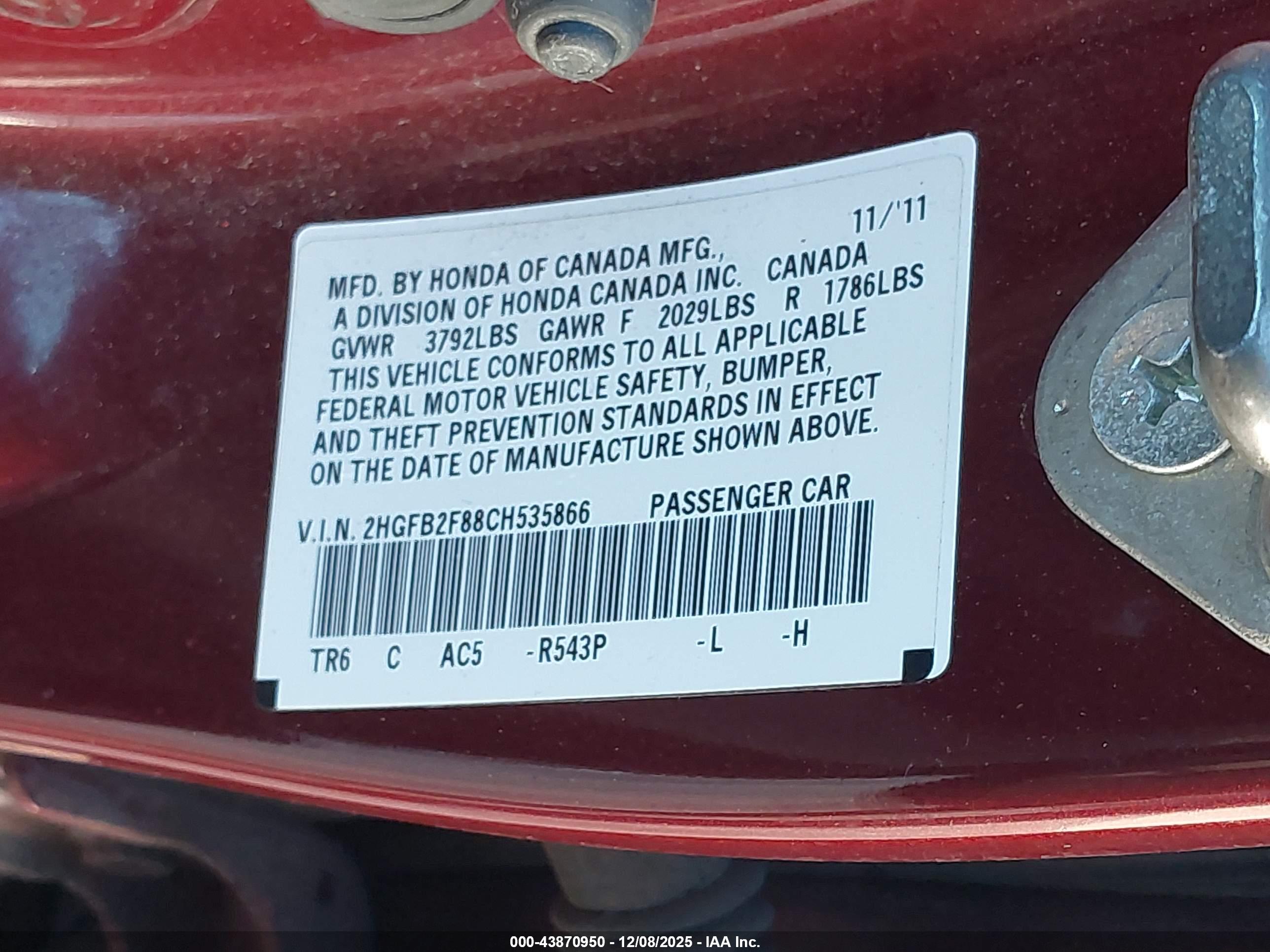HONDA CIVIC image 9