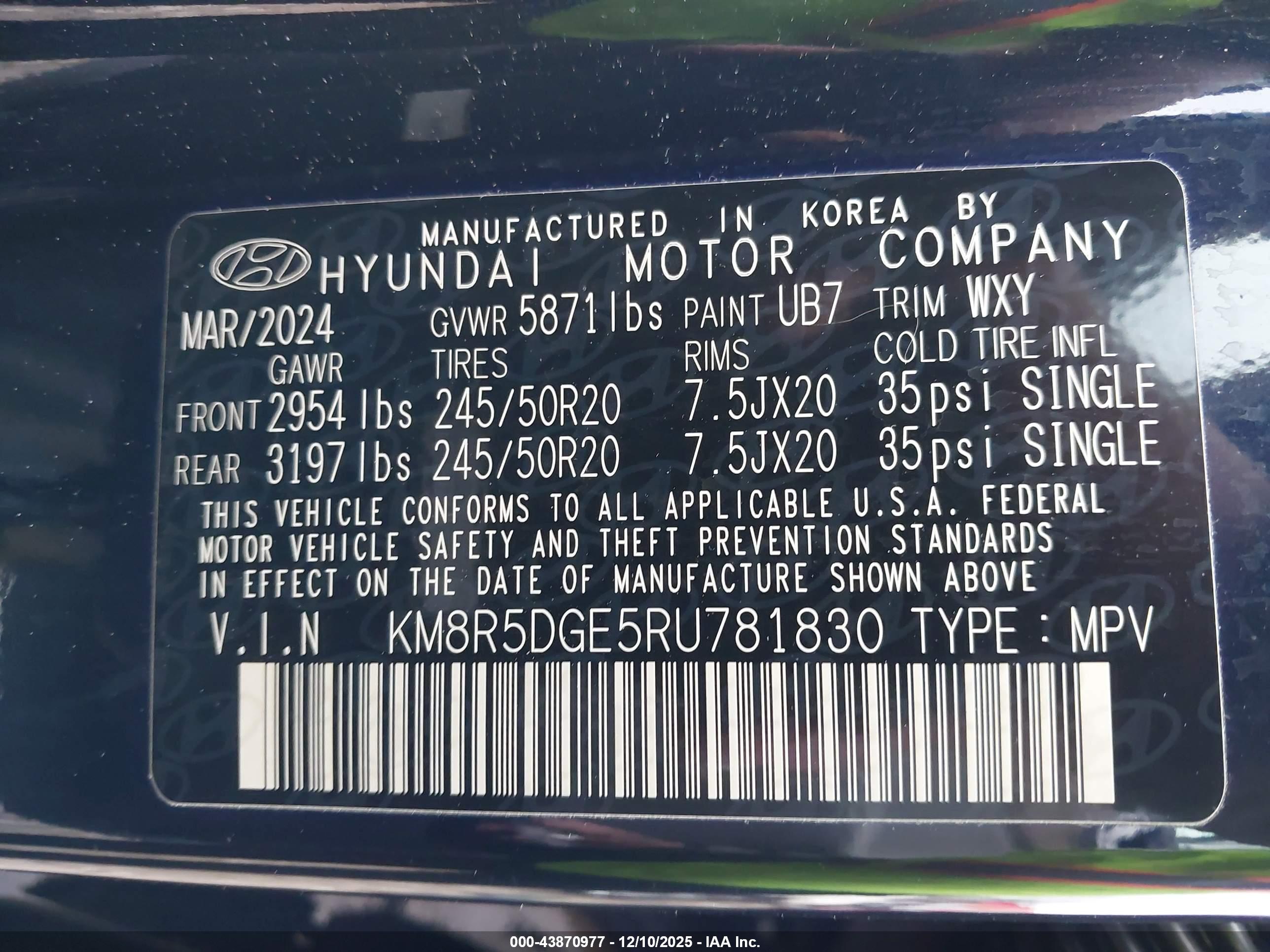 HYUNDAI PALISADE image 9