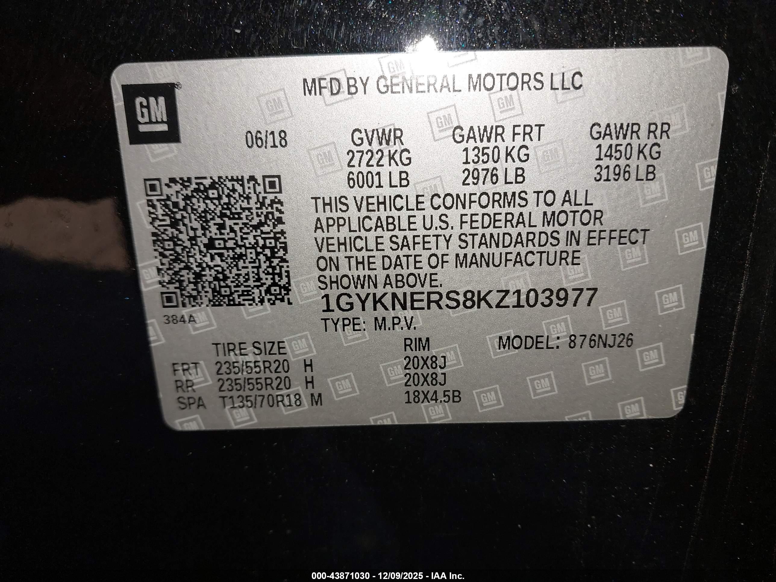 CADILLAC XT5 image 9