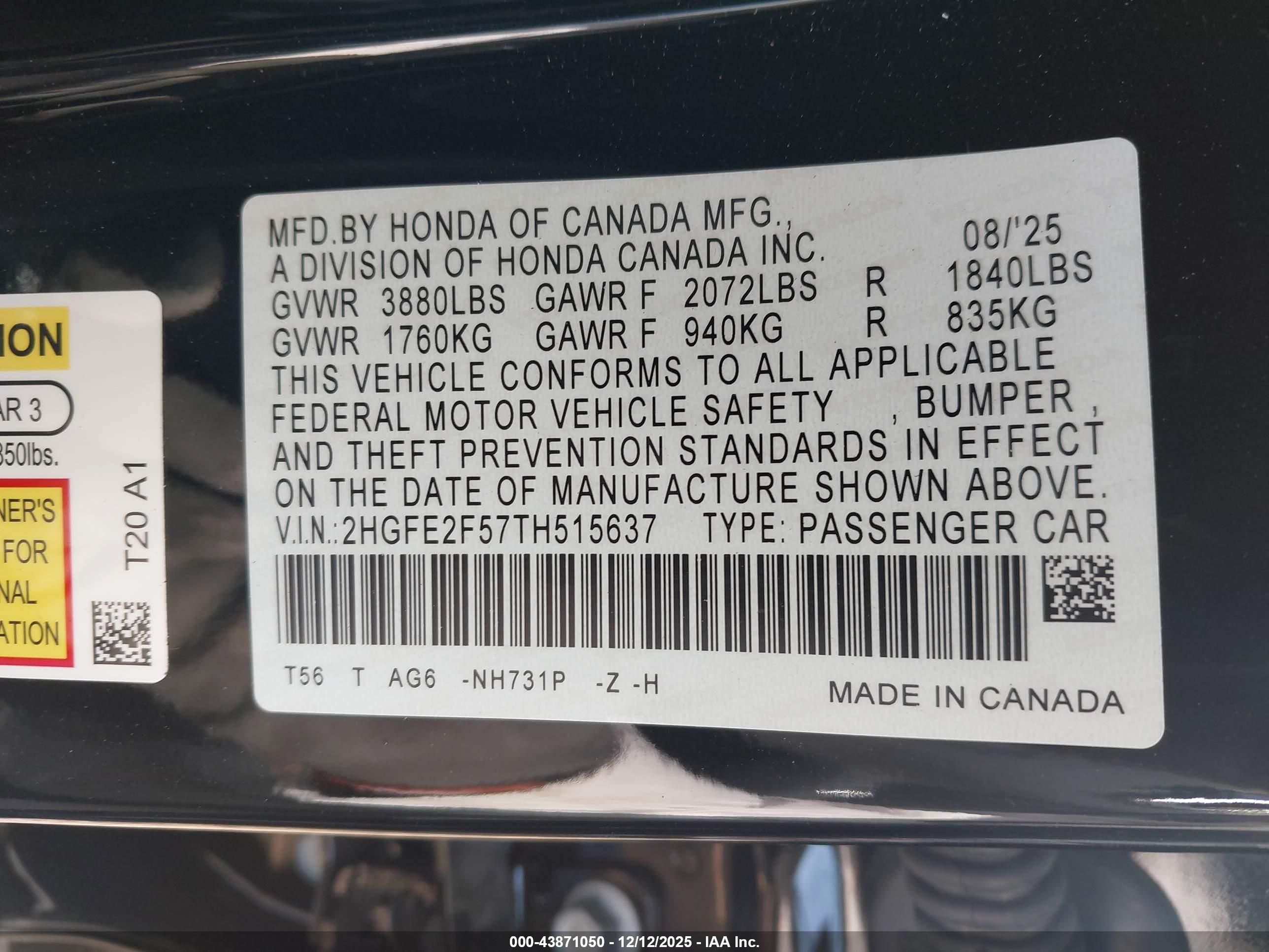 HONDA CIVIC image 9