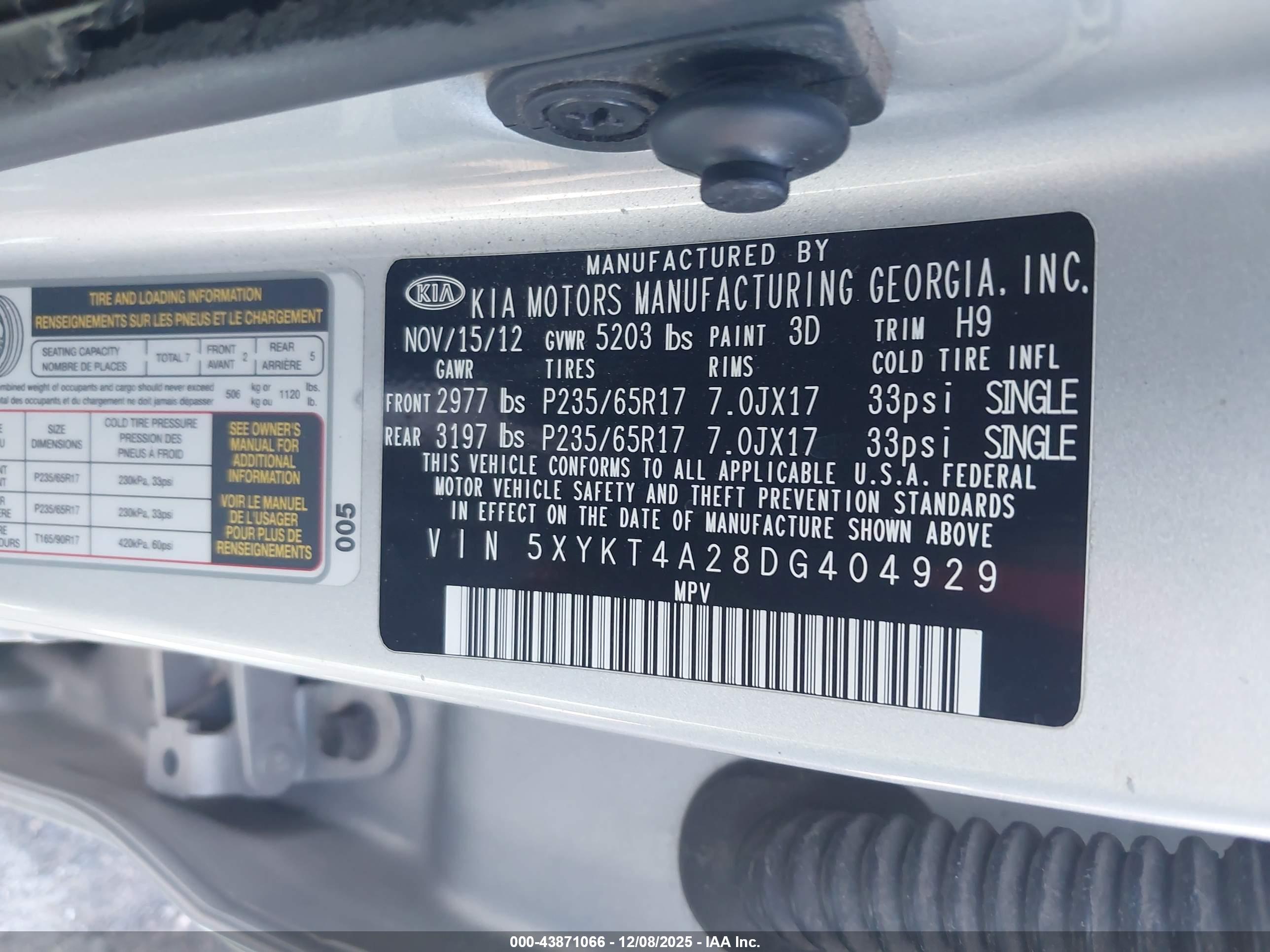 KIA SORENTO image 9