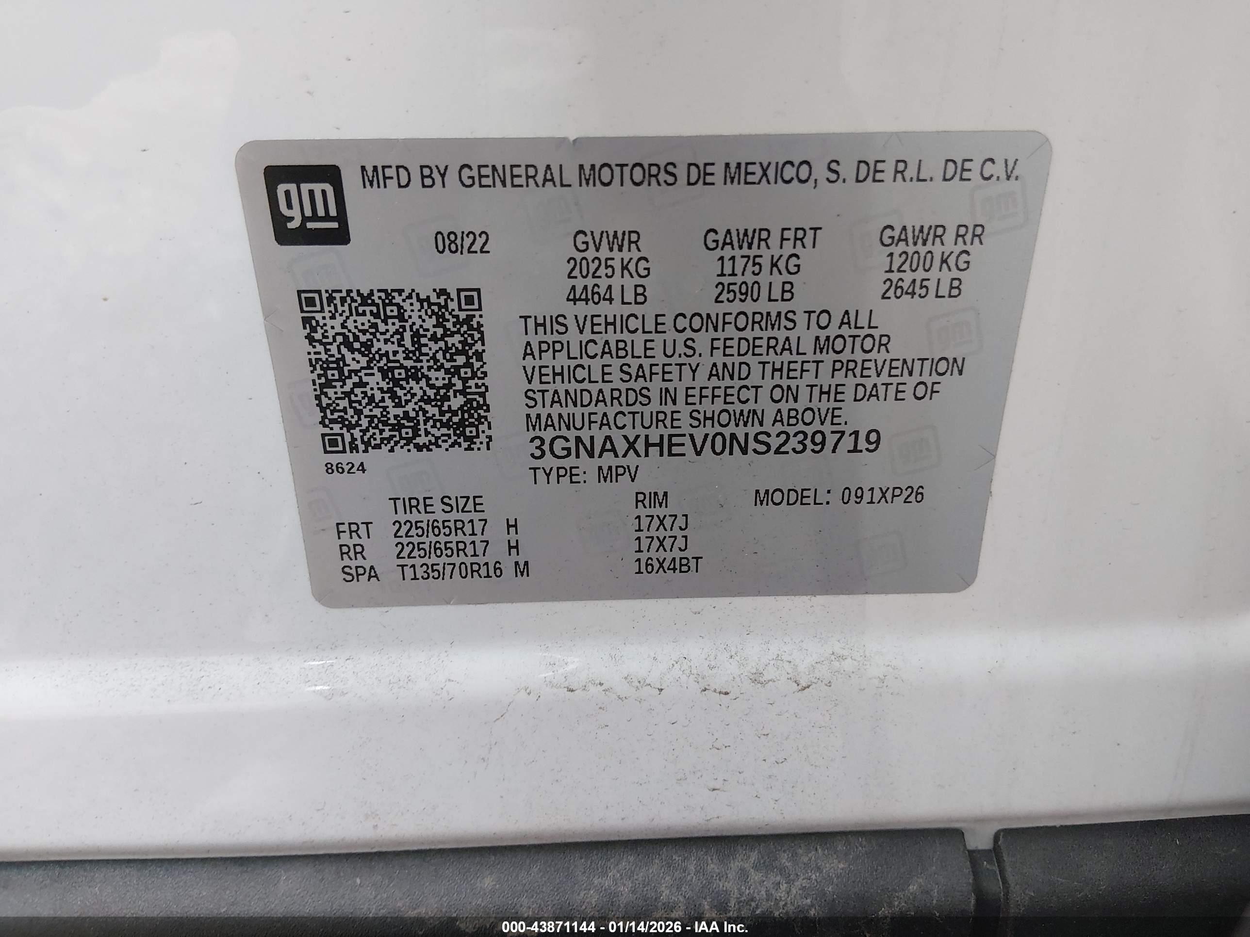 CHEVROLET EQUINOX image 9