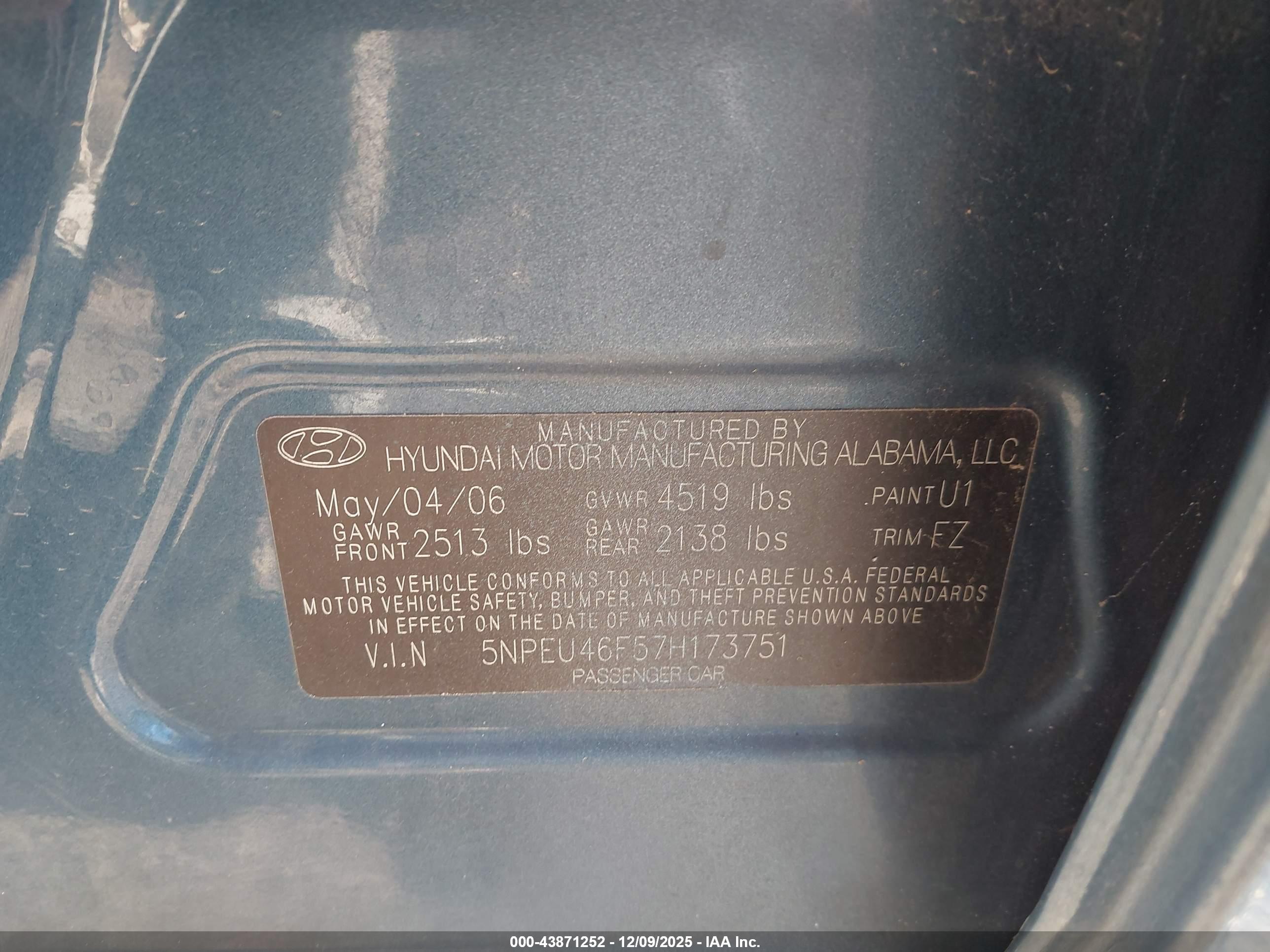 HYUNDAI SONATA image 9