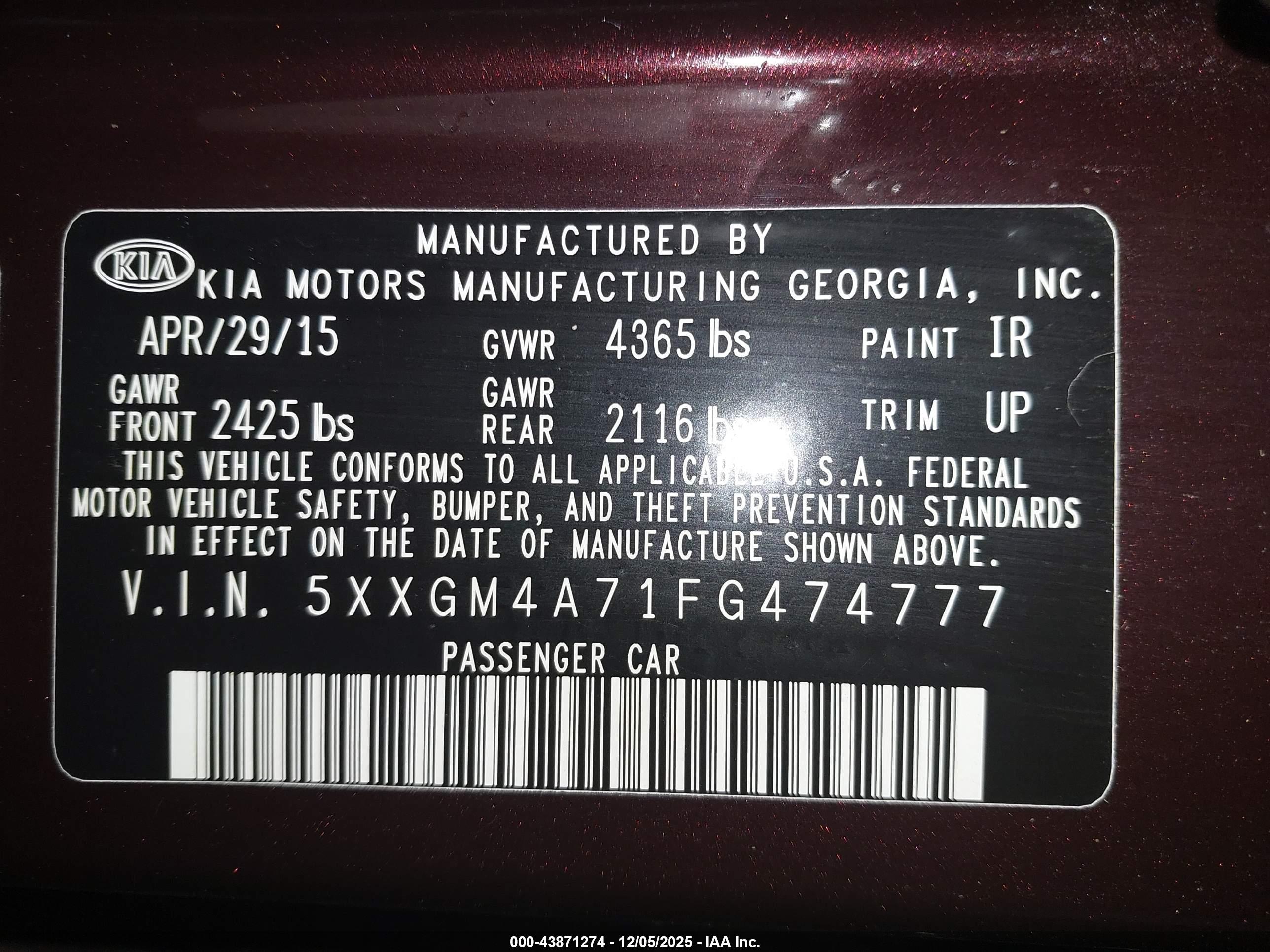 KIA OPTIMA image 9