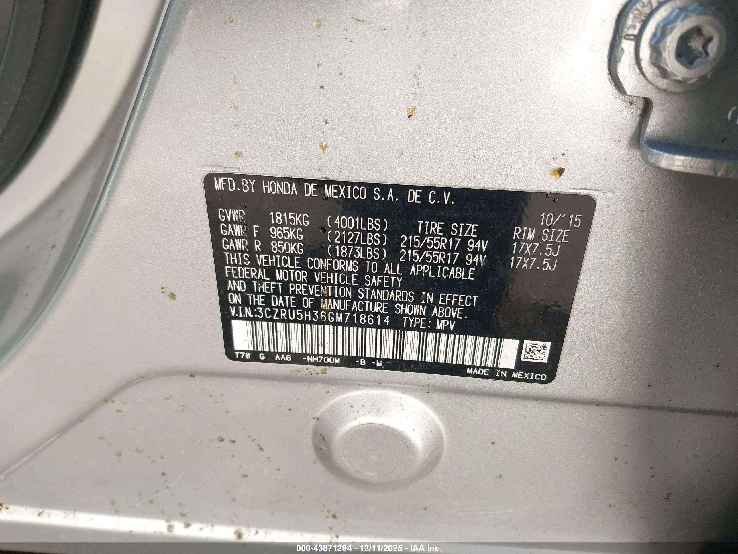 HONDA HR-V image 9