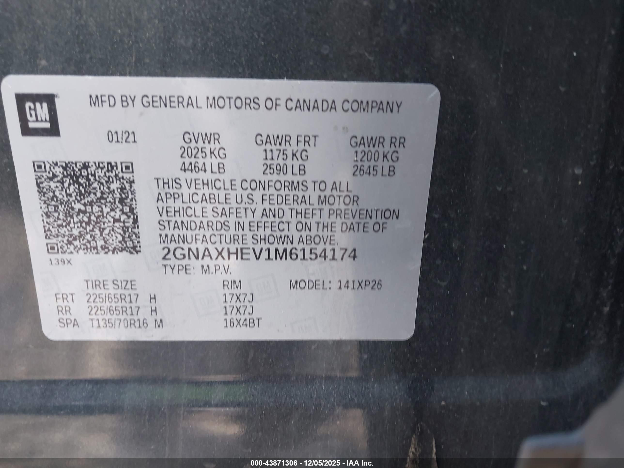 CHEVROLET EQUINOX image 9