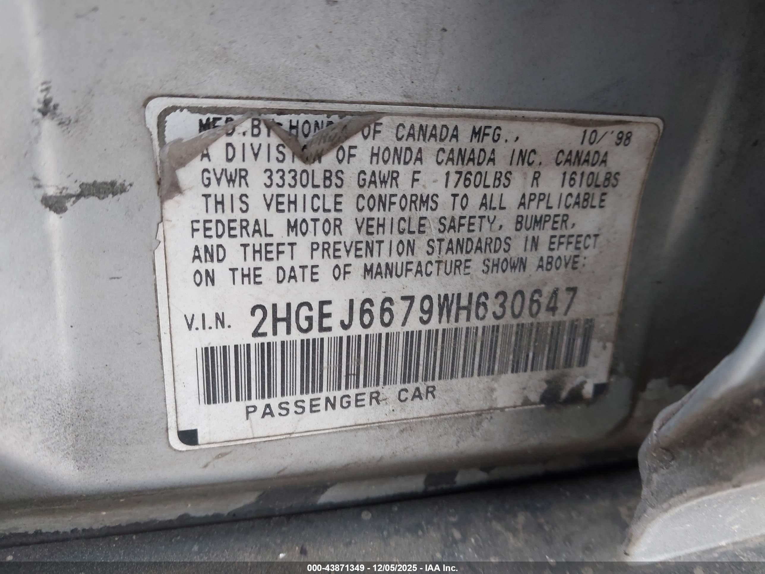 HONDA CIVIC image 9