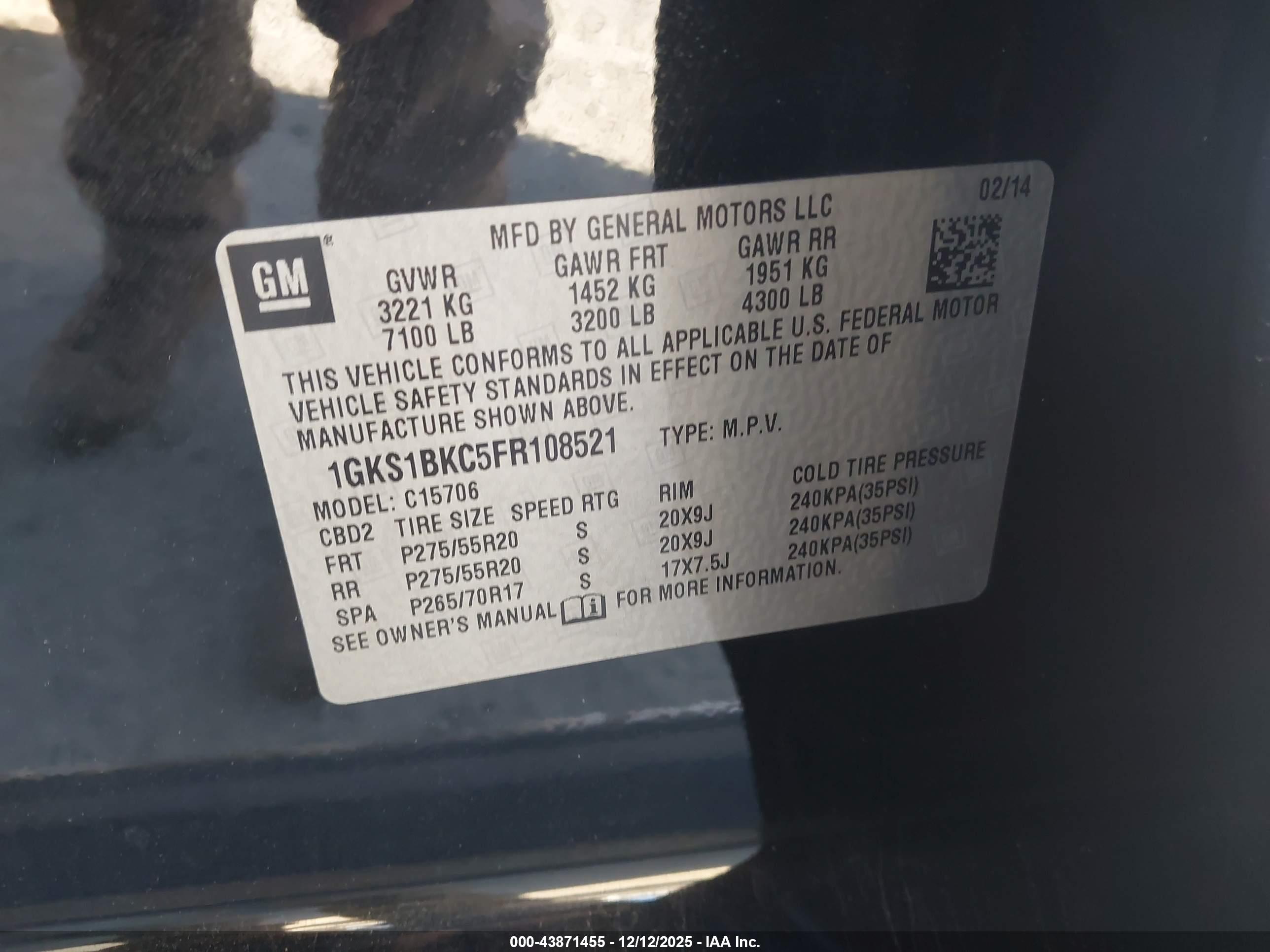 GMC YUKON image 9