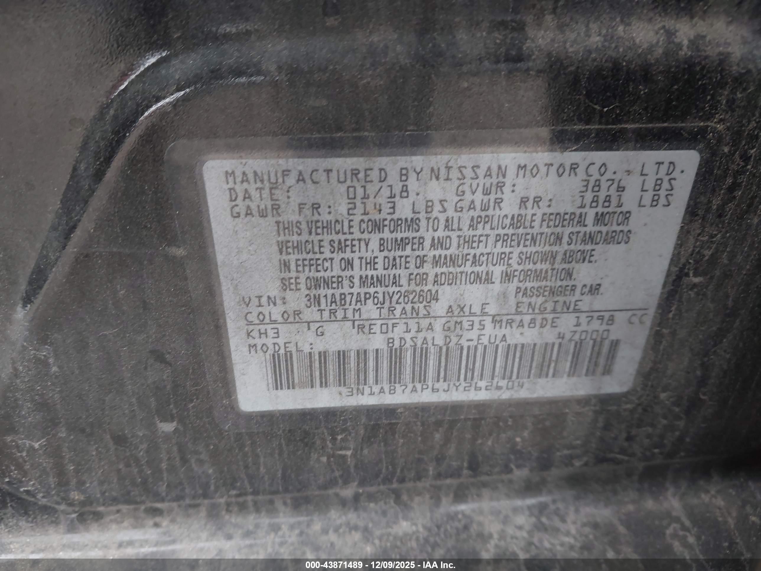 NISSAN SENTRA image 9