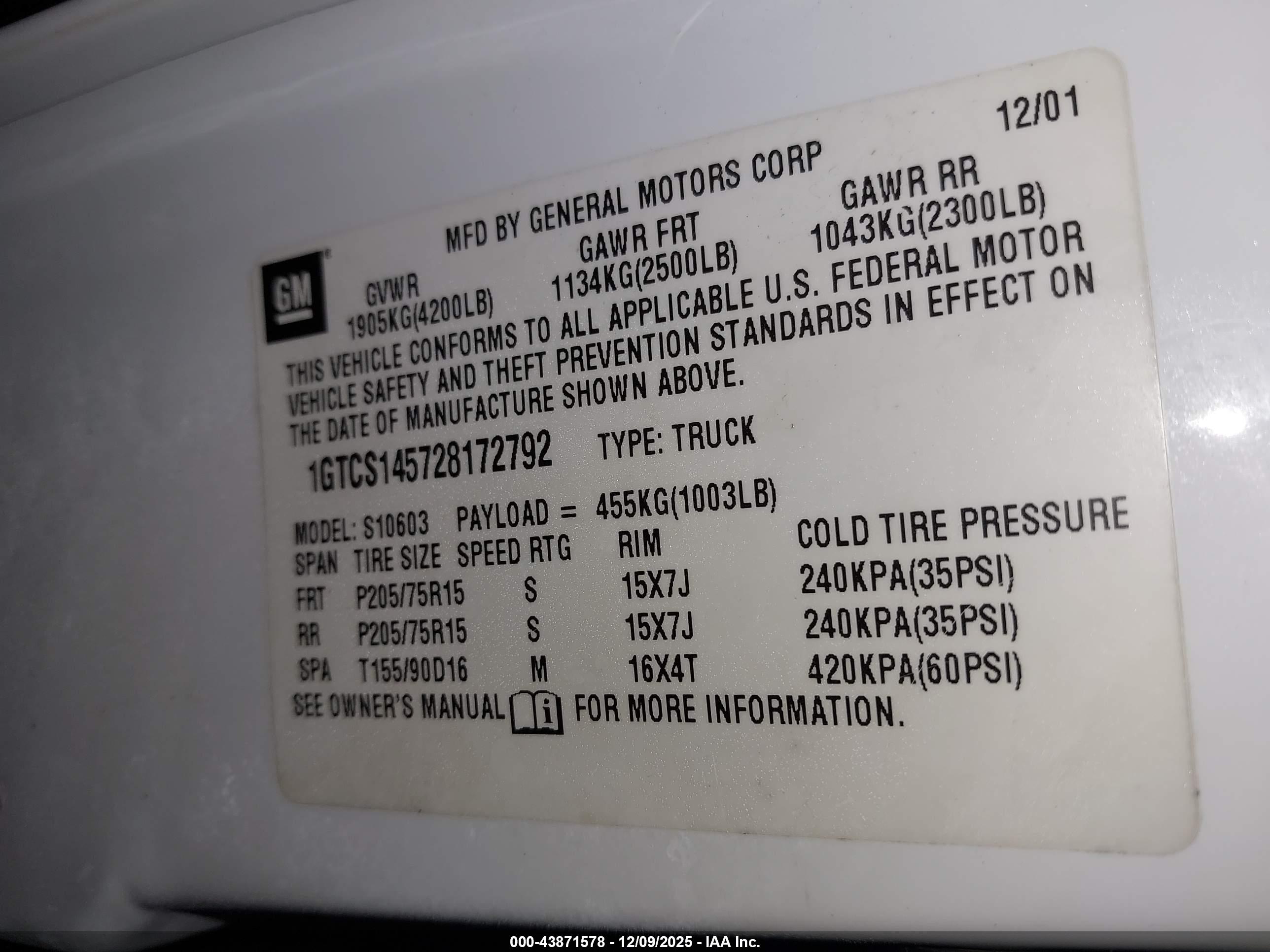 GMC SONOMA image 9