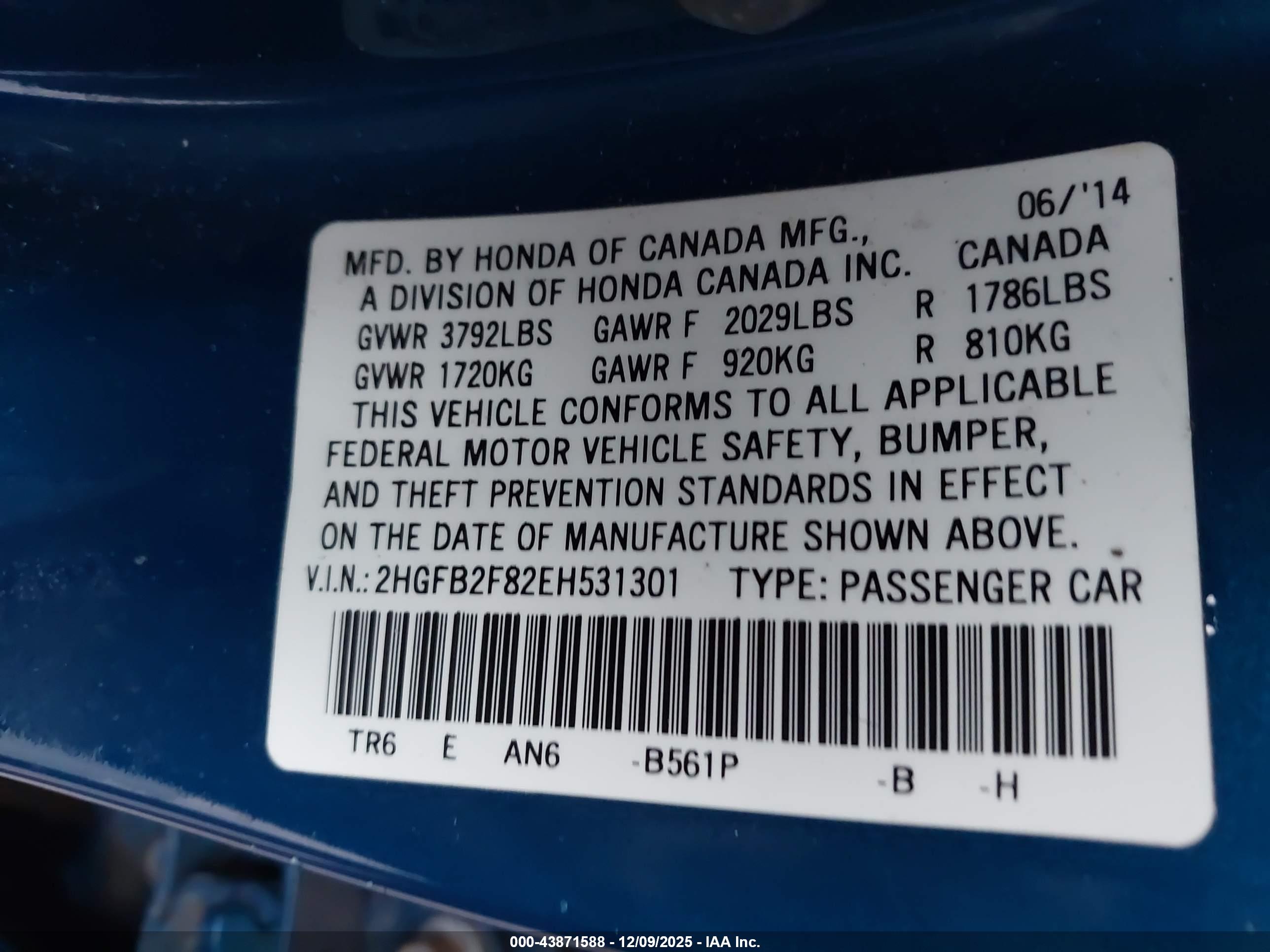 HONDA CIVIC image 9