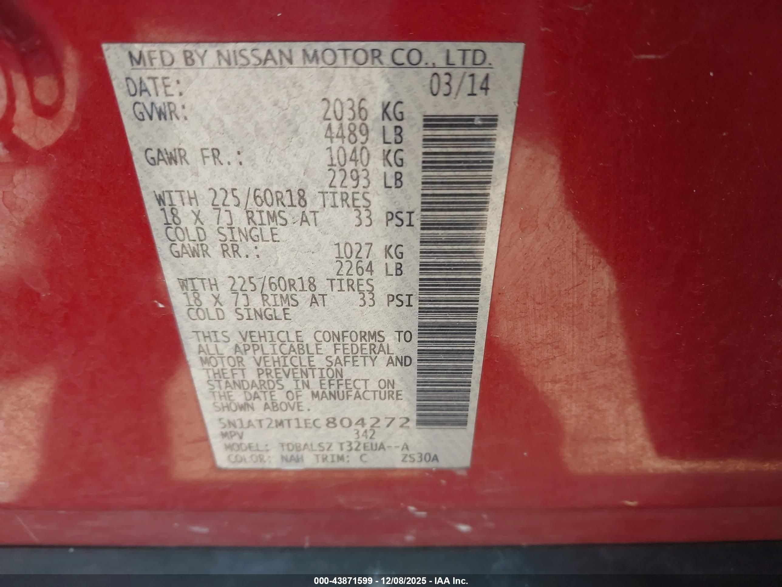 NISSAN ROGUE image 9