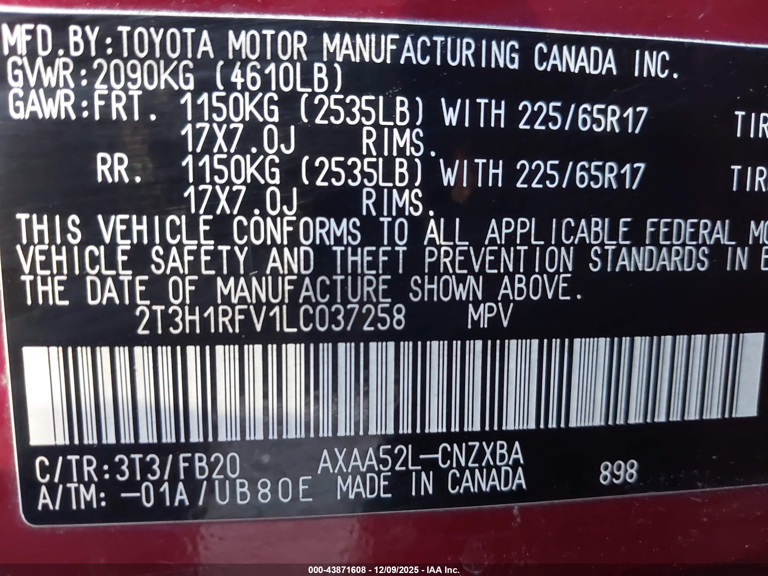 TOYOTA RAV4 image 9