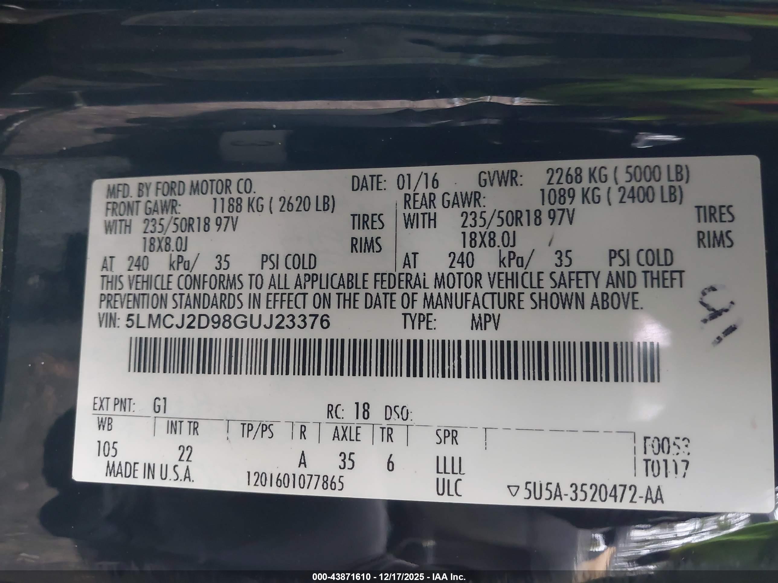 LINCOLN MKC image 9