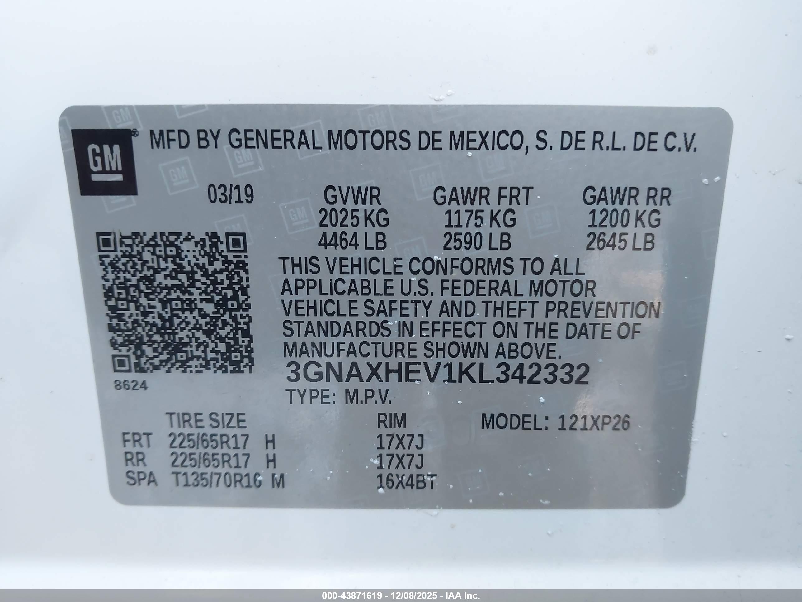 CHEVROLET EQUINOX image 9