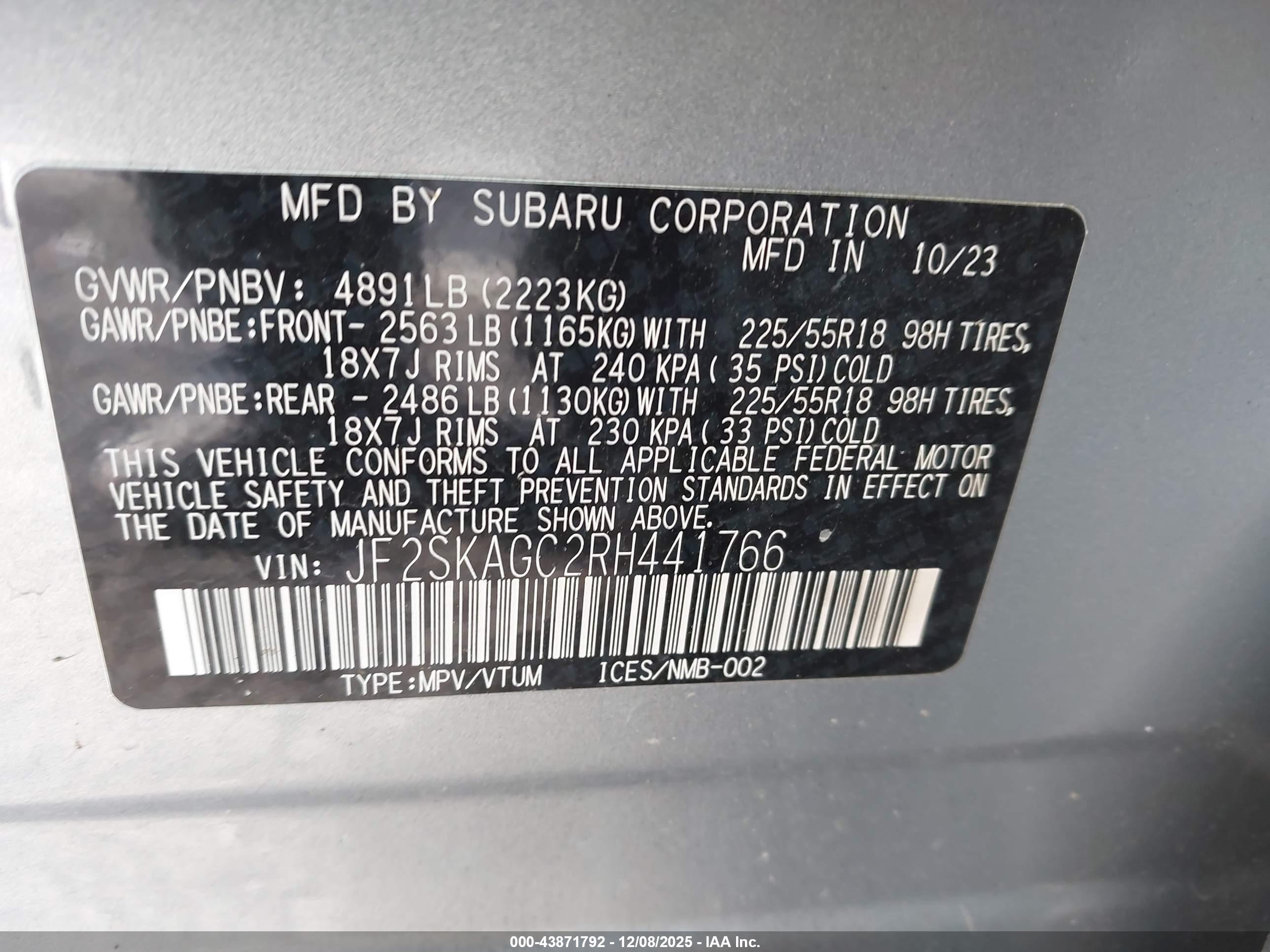 SUBARU FORESTER image 9