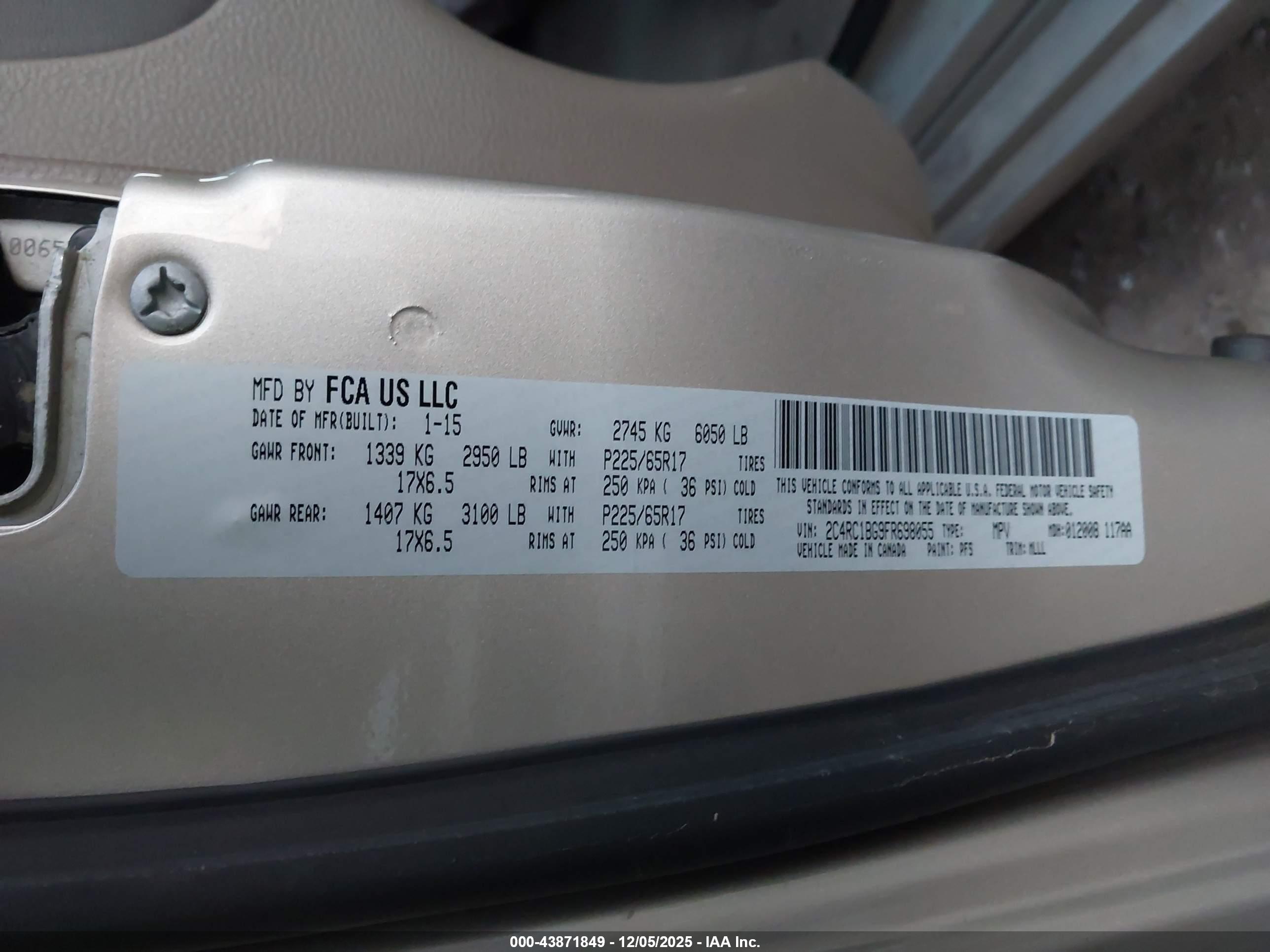 CHRYSLER TOWN image 9