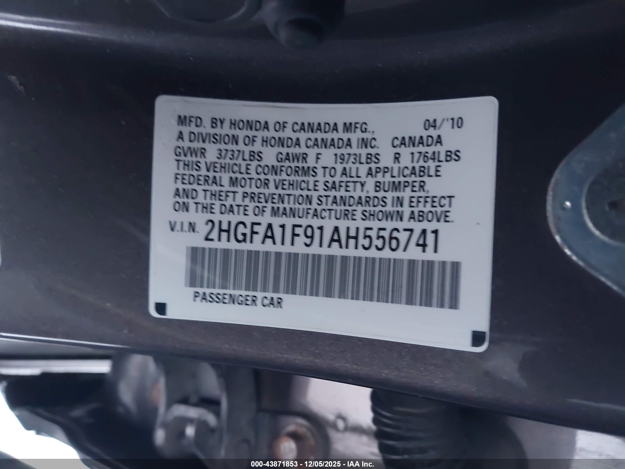 HONDA CIVIC image 9