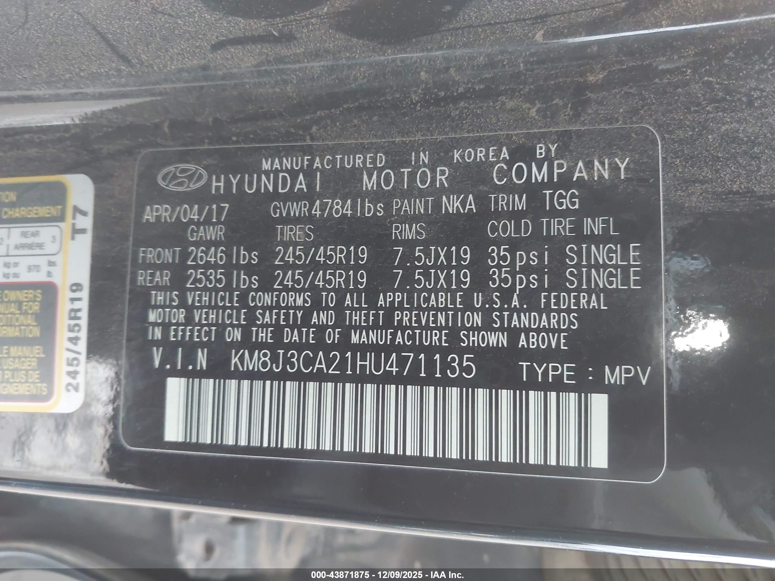 HYUNDAI TUCSON image 9