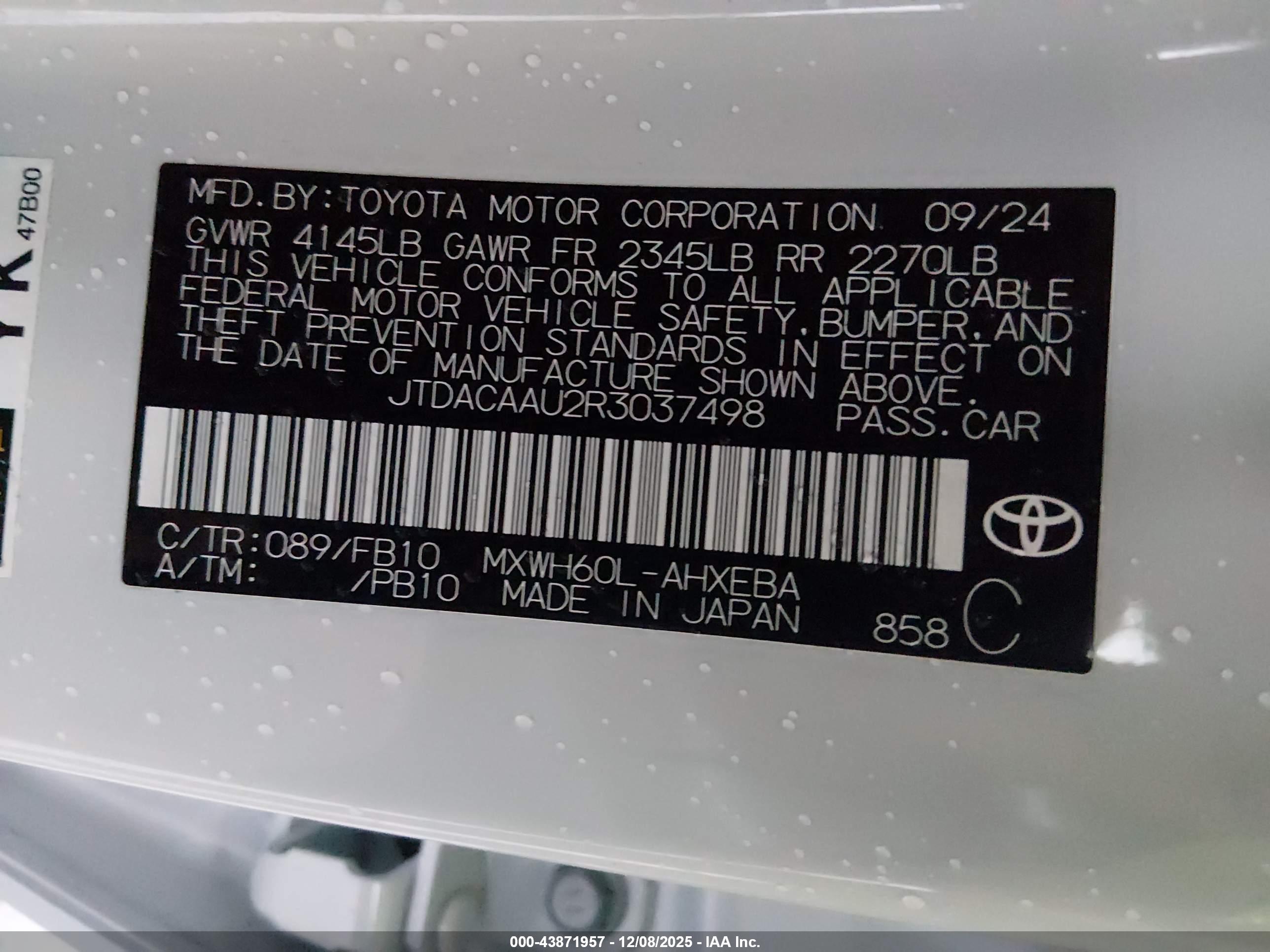 TOYOTA PRIUS image 9