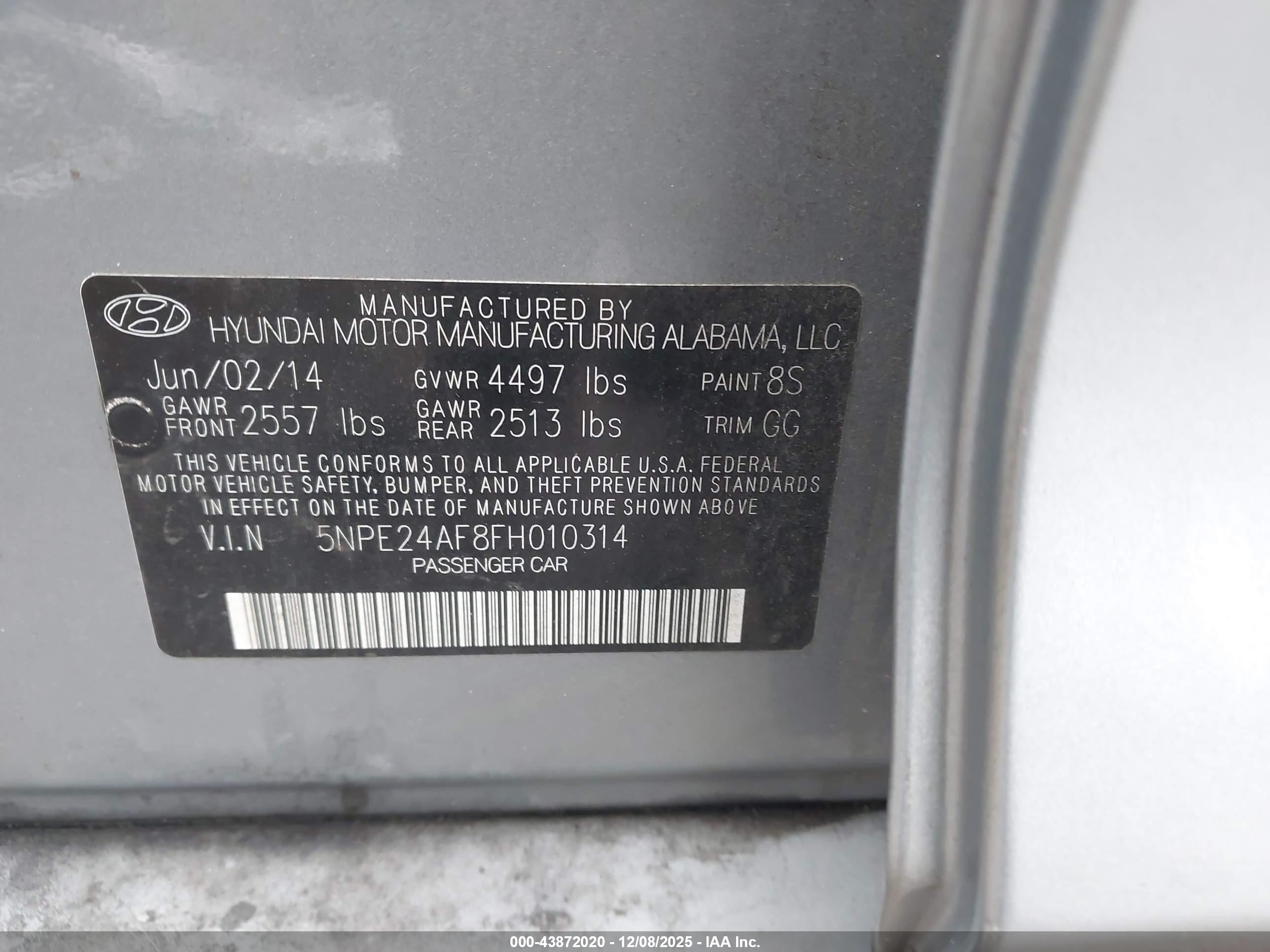 HYUNDAI SONATA image 9