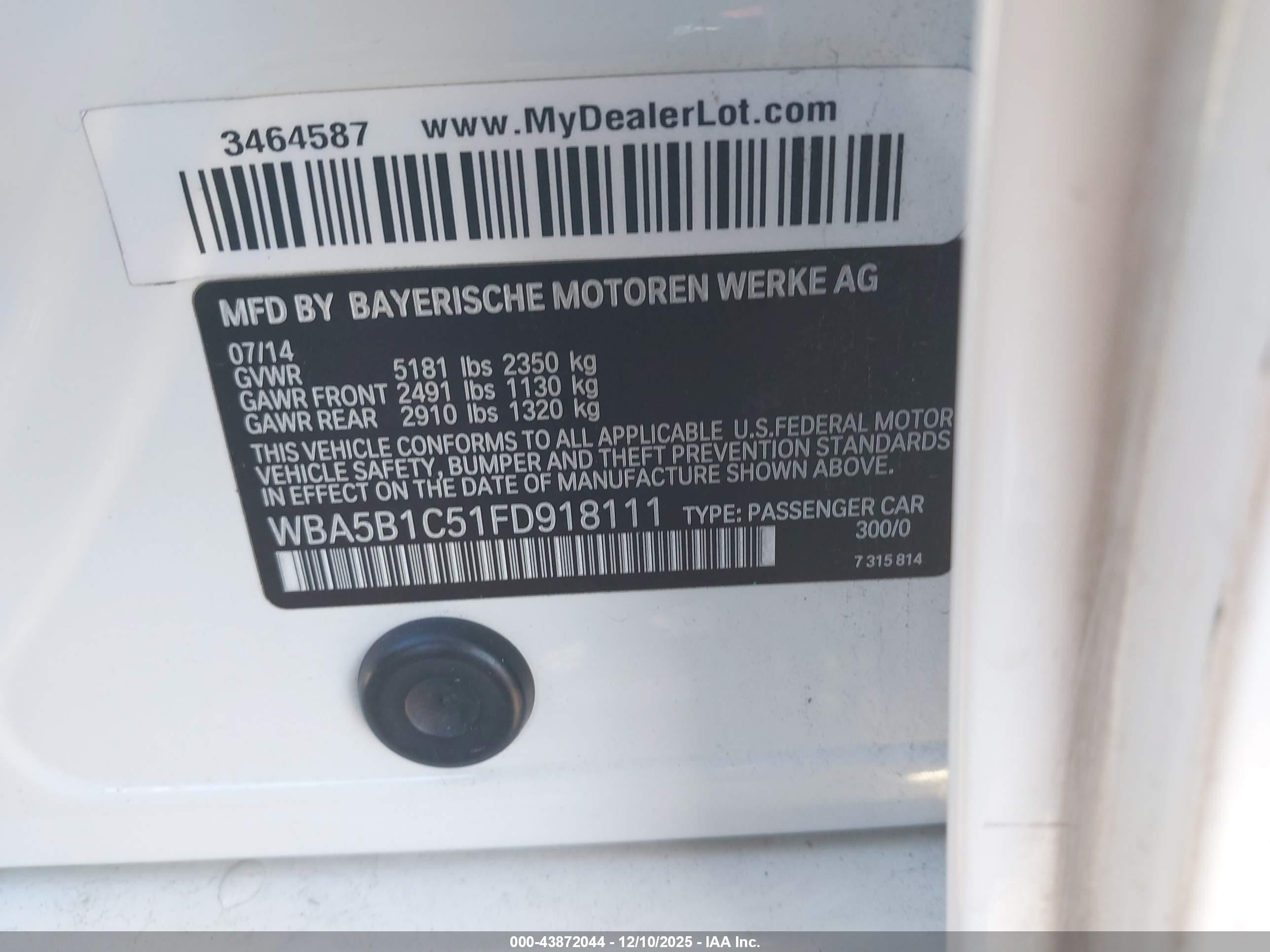 BMW 535I image 9