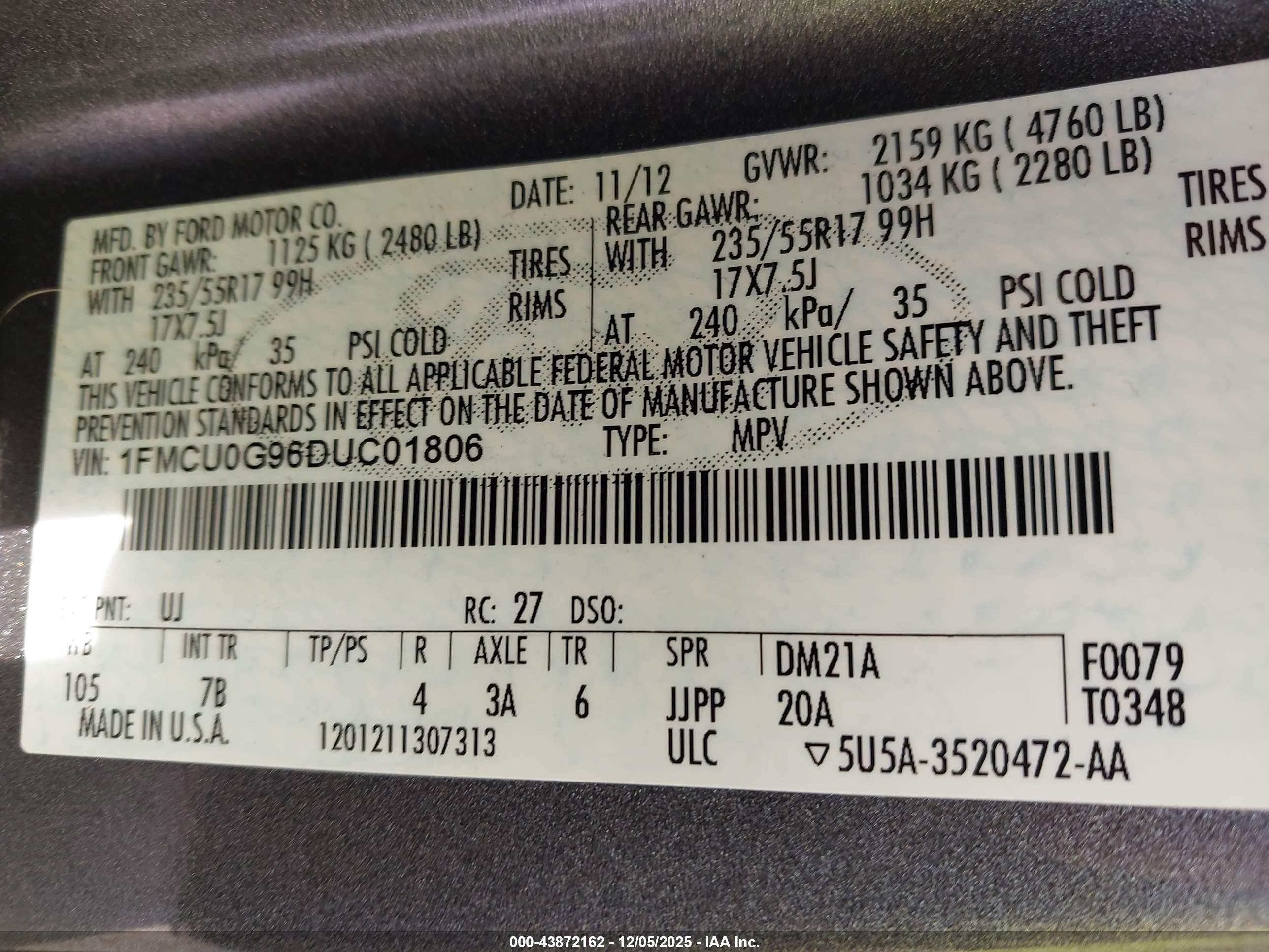 FORD ESCAPE image 9