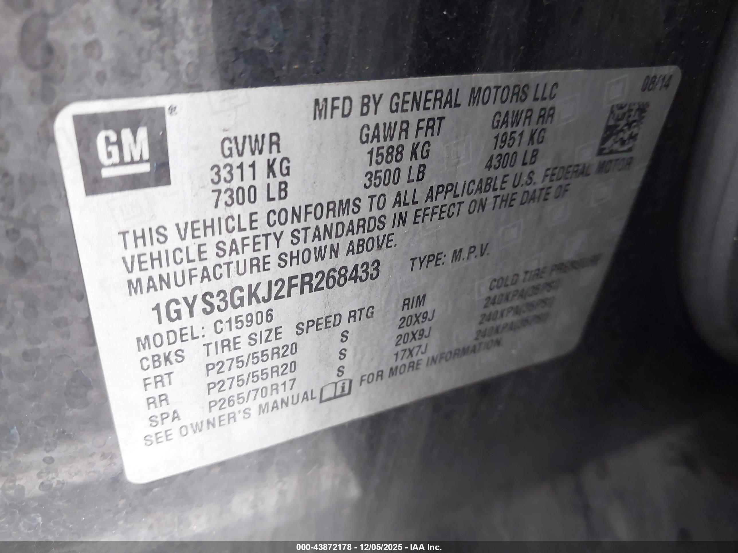 CADILLAC ESCALADE image 9