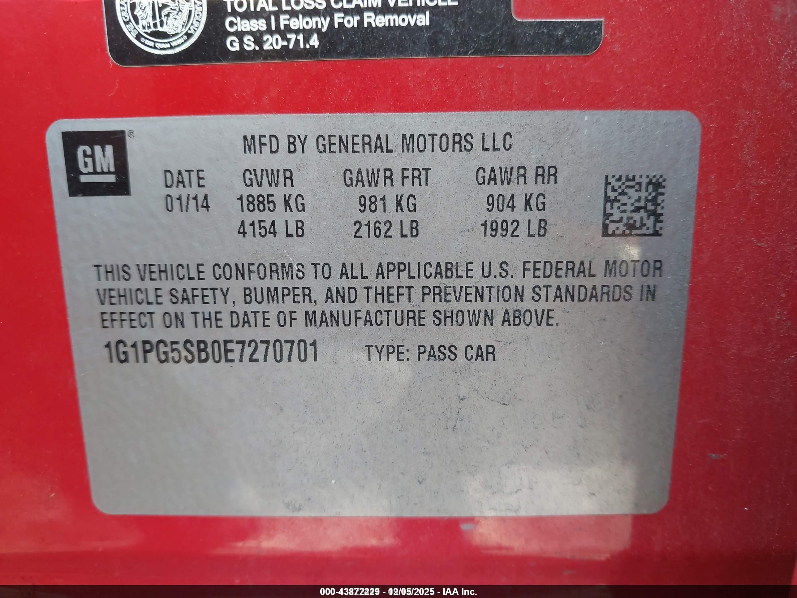 CHEVROLET CRUZE image 9