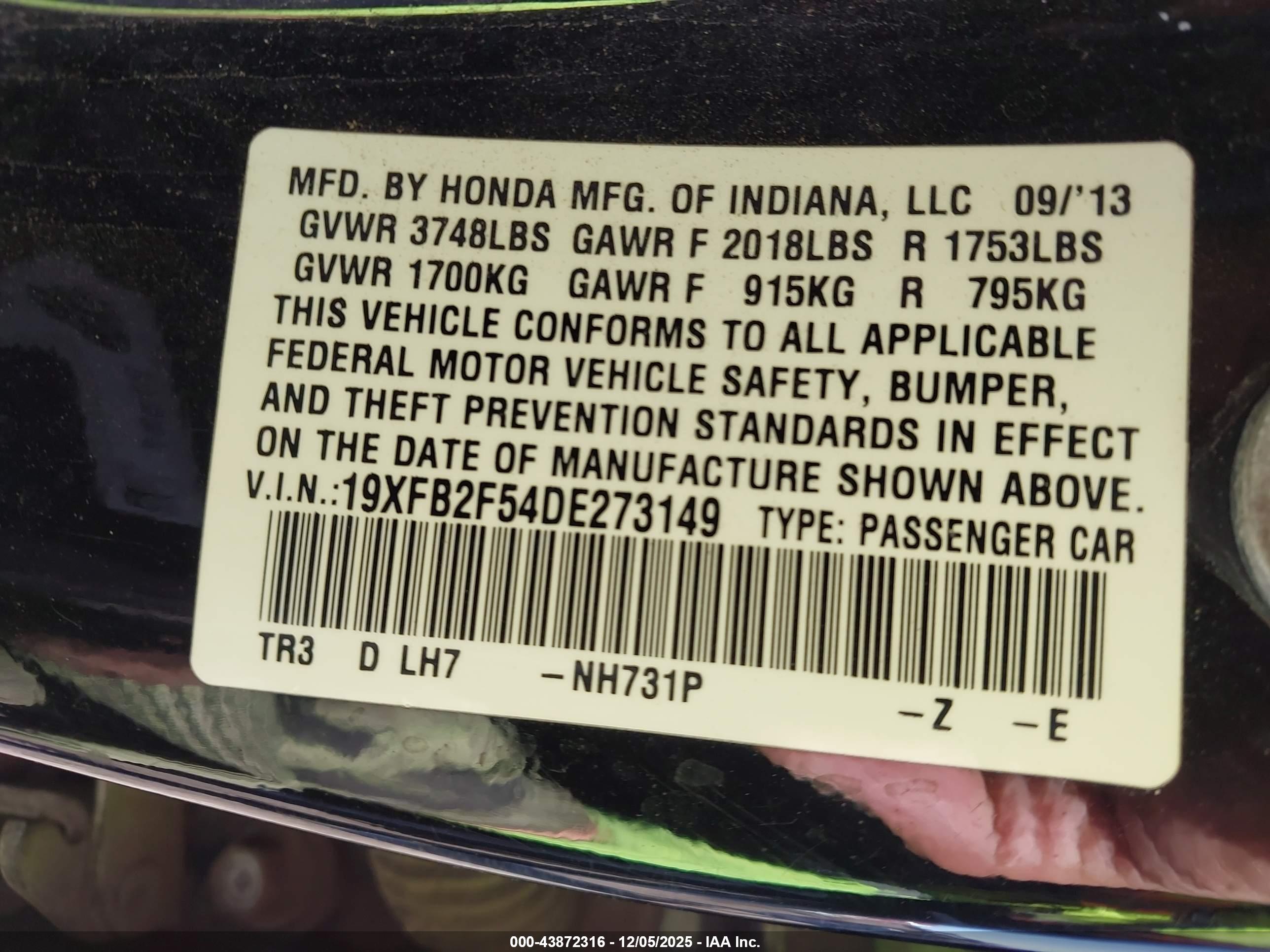 HONDA CIVIC image 9