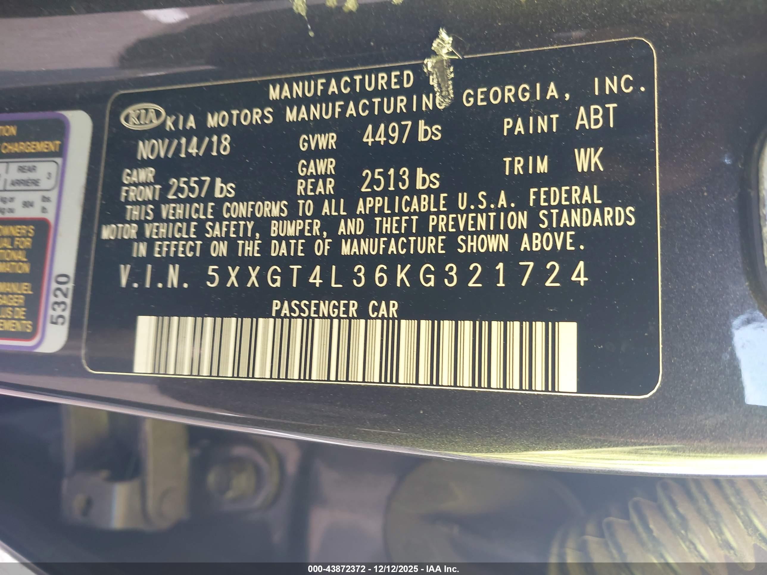 KIA OPTIMA image 9